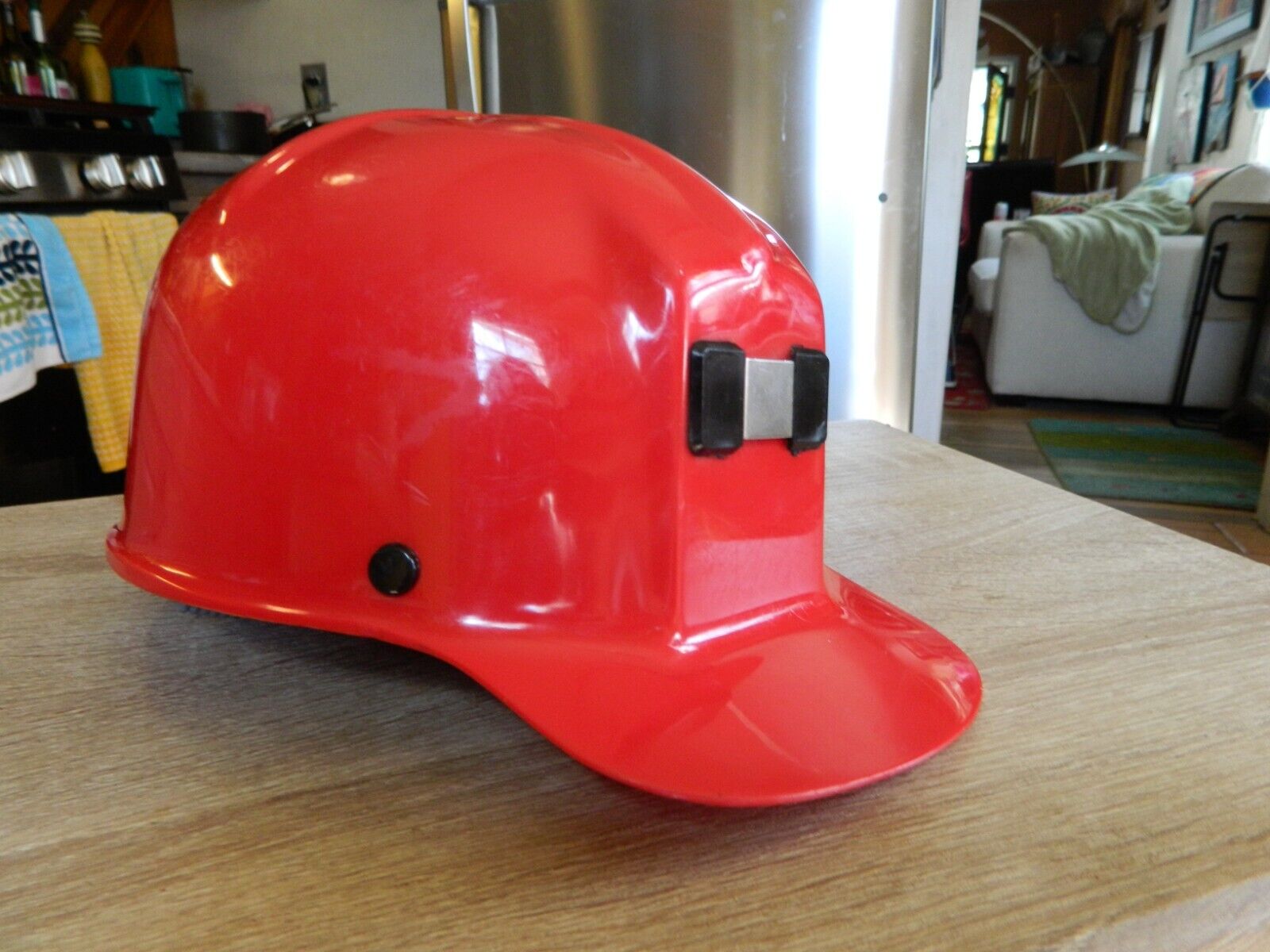 Good used Red MSA Mining Comfo Cap / liner