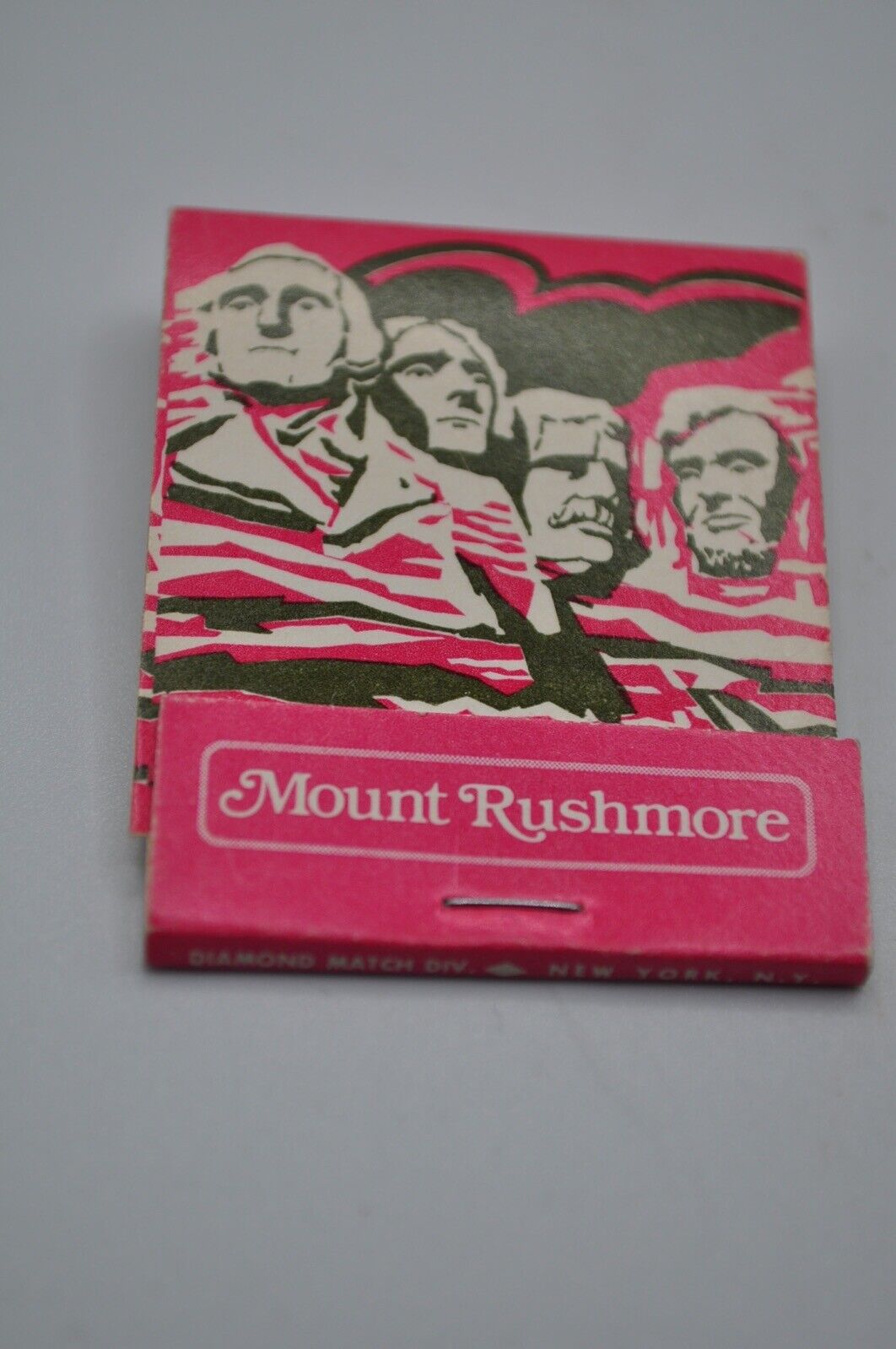 Vintage Matchbook Mount Rushmore Handmade Wonders Unstruck