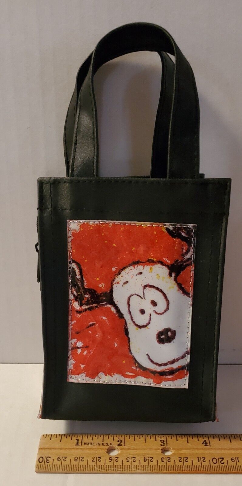 Peanuts Snoopy Everhart mini zippered tote bag 3\