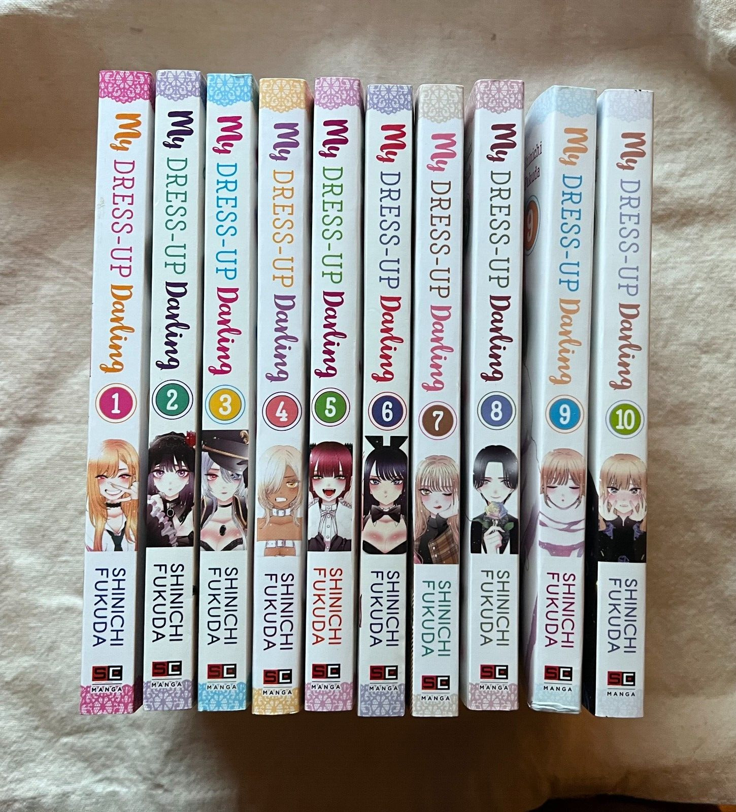 My Dress Up Darling  Volumes 1-10, Used, Excellent Condition