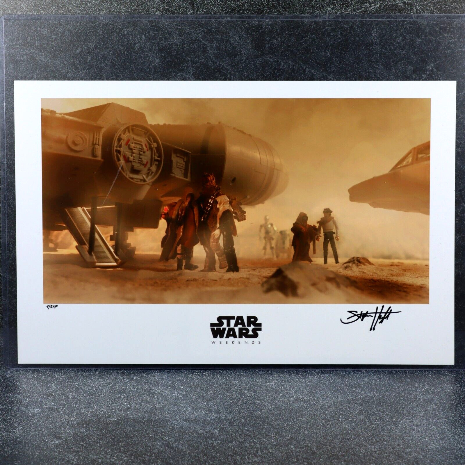Star Wars Weekends 2013 Sandstorm Art Giclee LE 4/5AP Signed Stephen Hayford COA