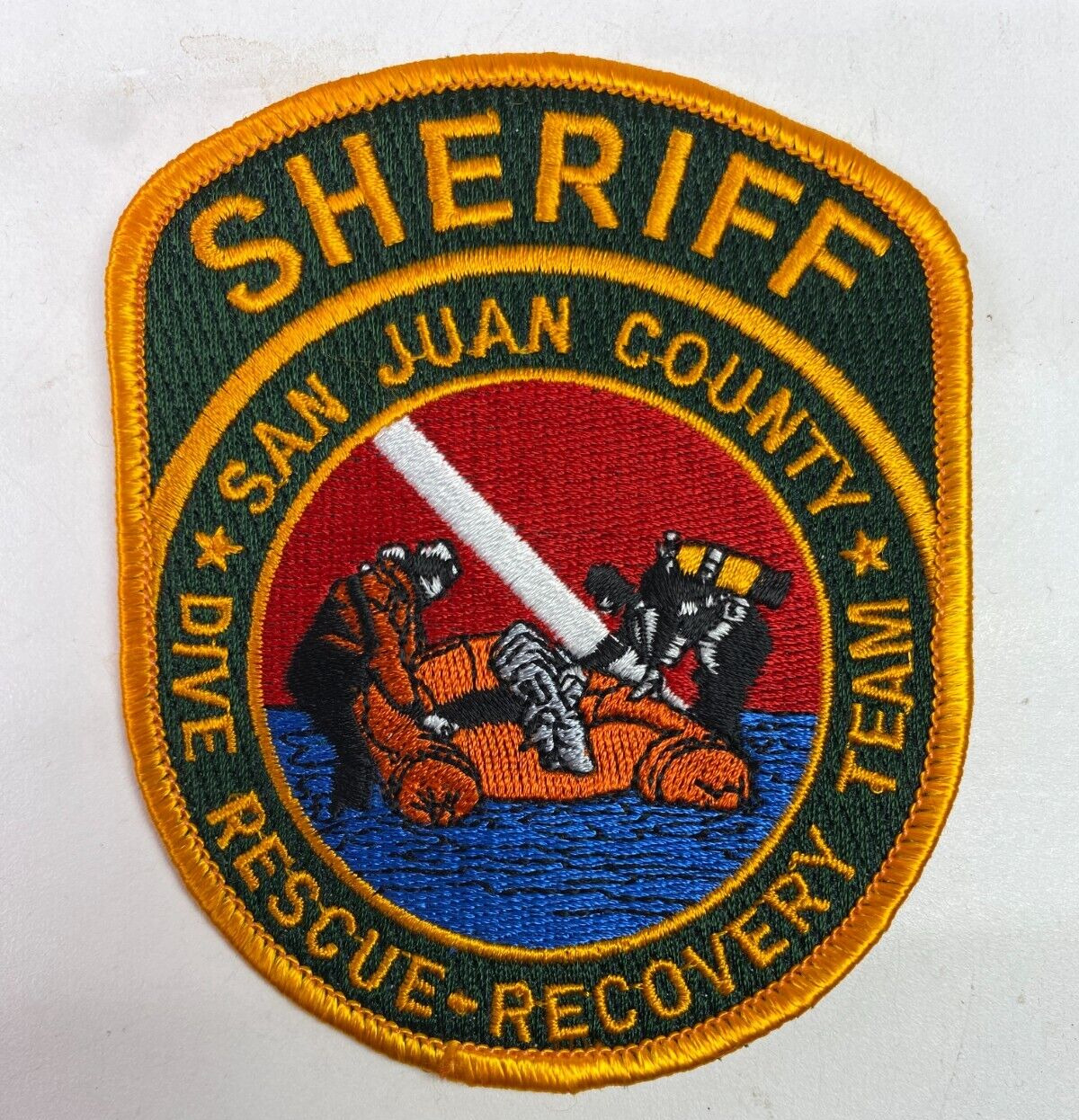 San Juan County Sheriff Dive Rescue Recovery Team Washington WA Patch B5