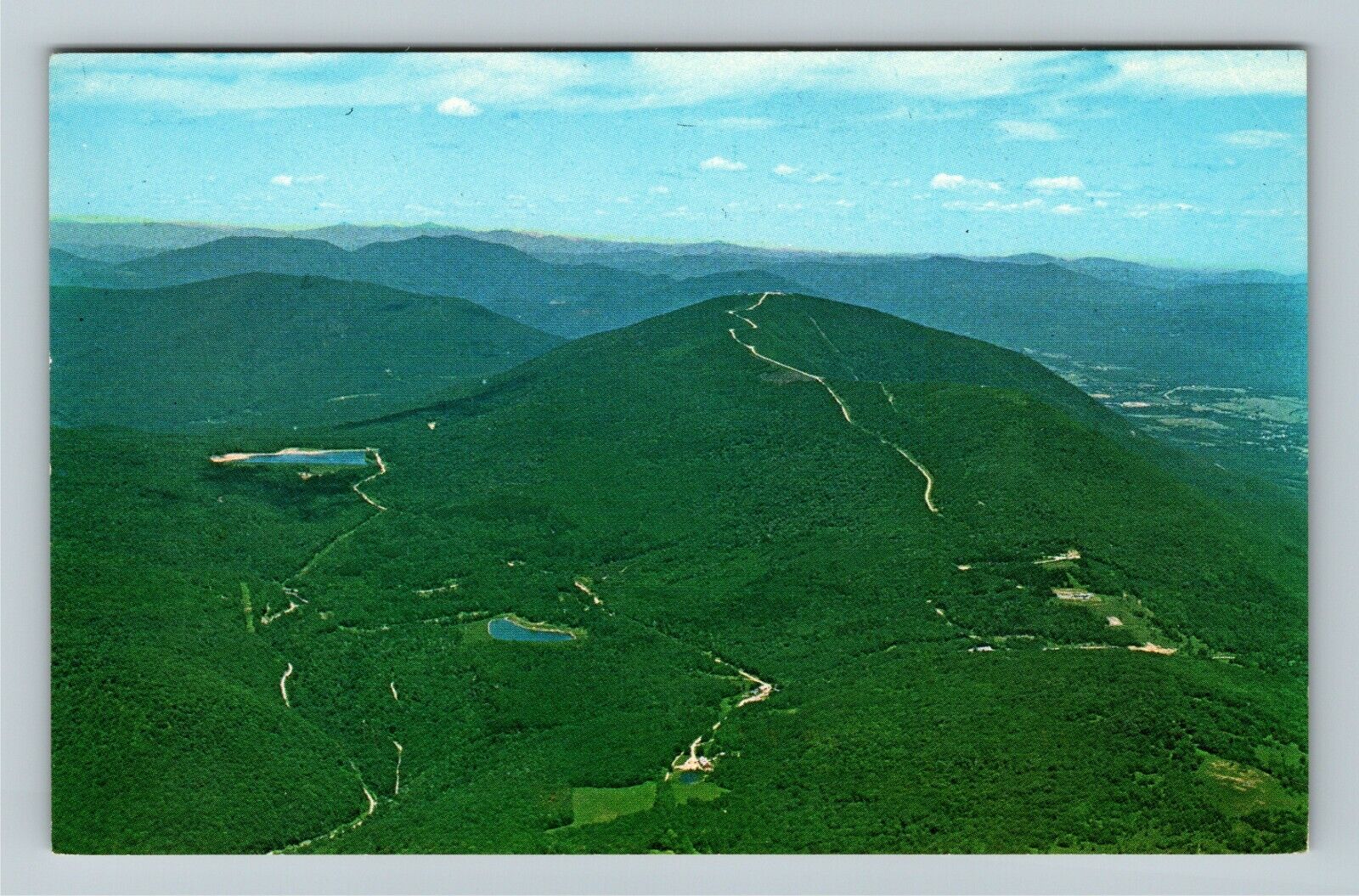 Manchester VT-Vermont, Mt Equinox, Sky Line Drive, Vintage Postcard