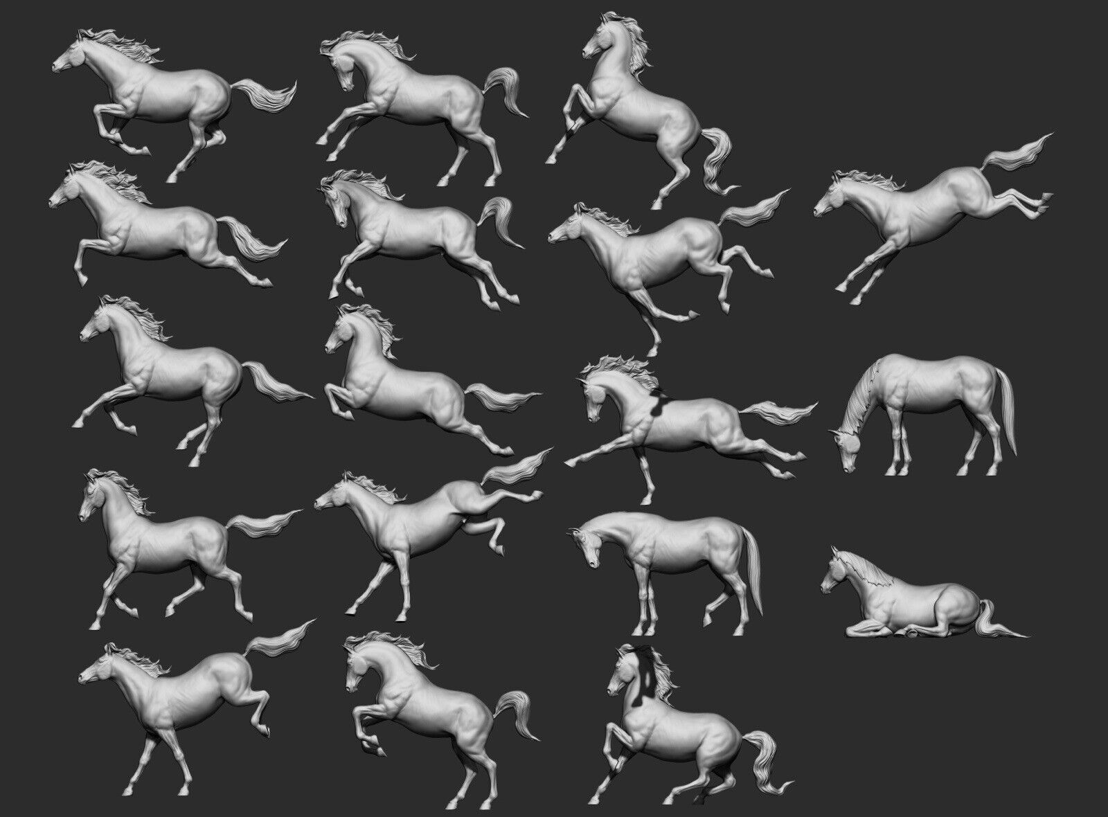 Breyer size 1/12 classic resin scale horse - choose your pose Ready To Paint