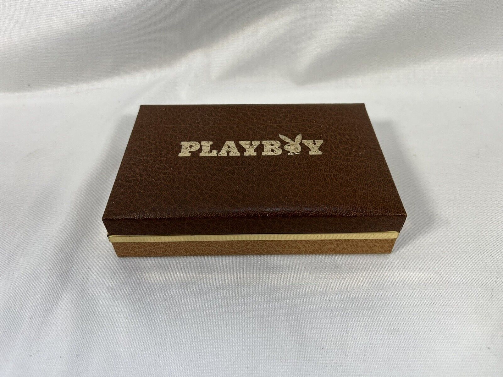 Vintage PLAYBOY VIP Double Deck Playing Cards 1978 with Case Anniversary Design
