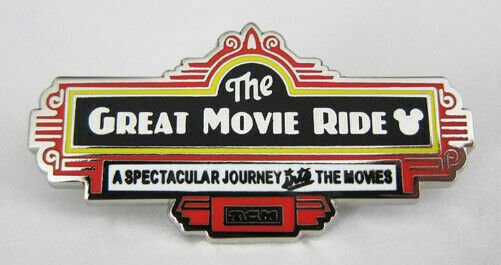 Disney Pins Great Movie Ride Hidden Mickey Disney World Attraction Signs Pin