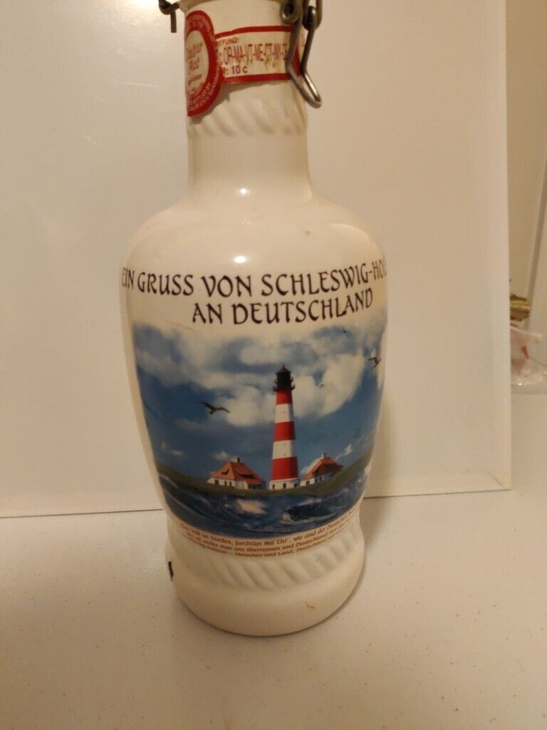 Vintage German Sailor Fest Malt Liquor Decanter (empty)