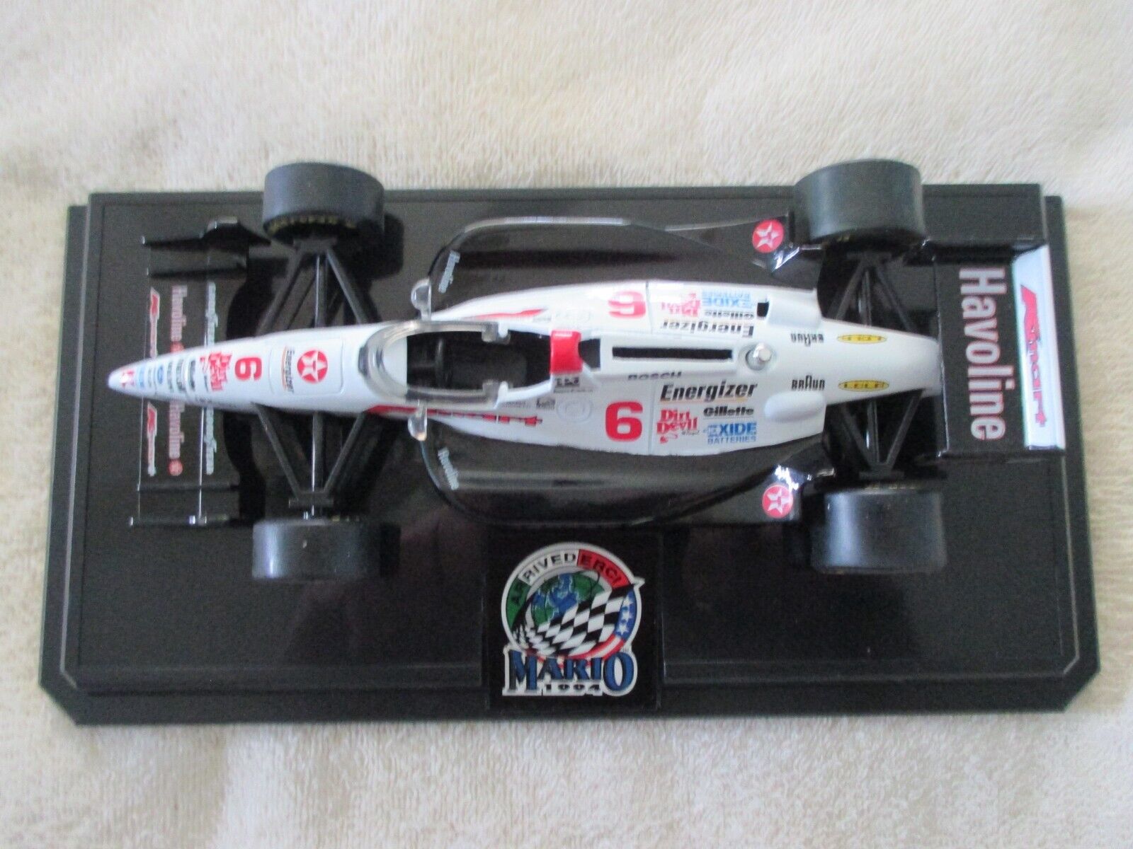 NEW Mario Andretti TEXACO HAVOLINE DIECAST BANK 1994 COLLECTOR\'S EDITION RACING