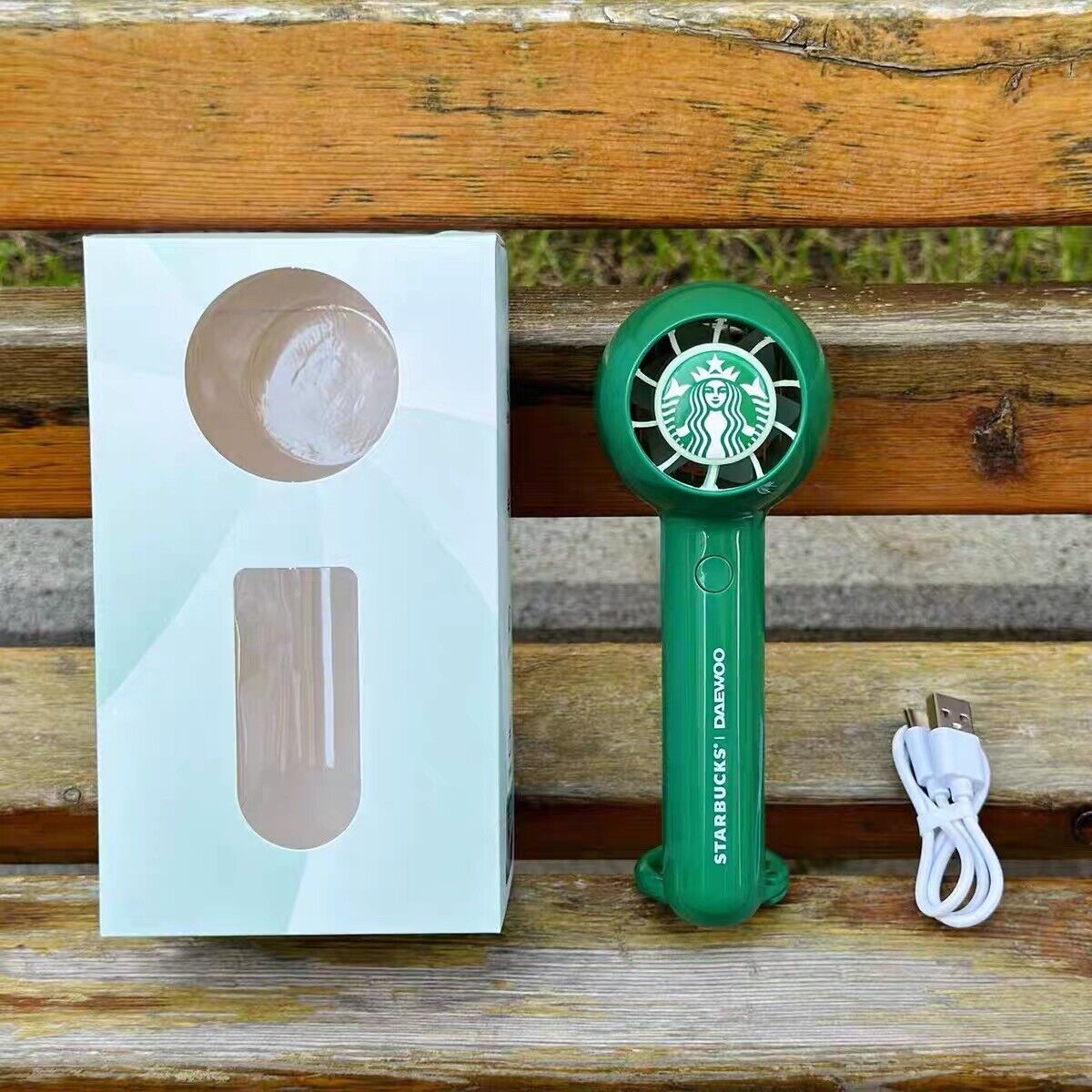 Starbucks China 2024 Summer Portable Mini Fan Handheld Mini Fan Gift