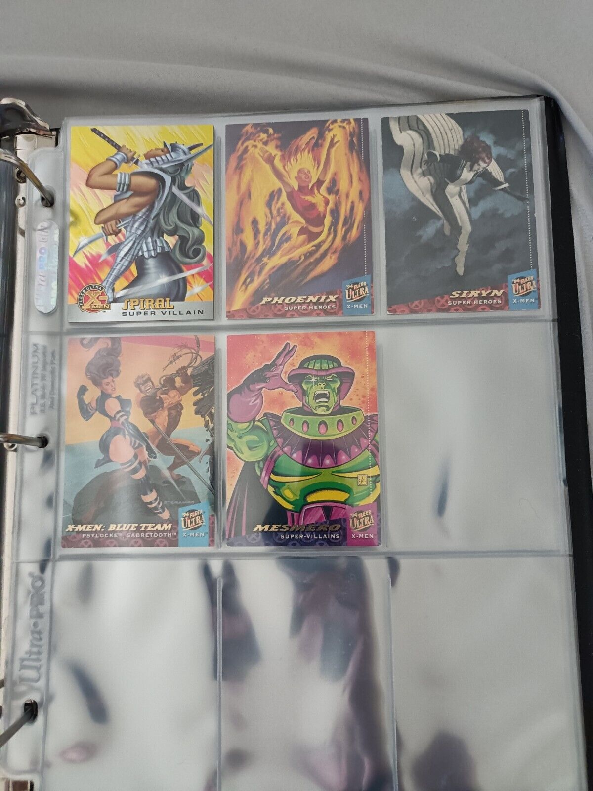 Huge Lot *262 cards* of Marvel Trading Cards