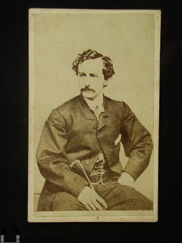 John Wilkes Booth Carte de Visite