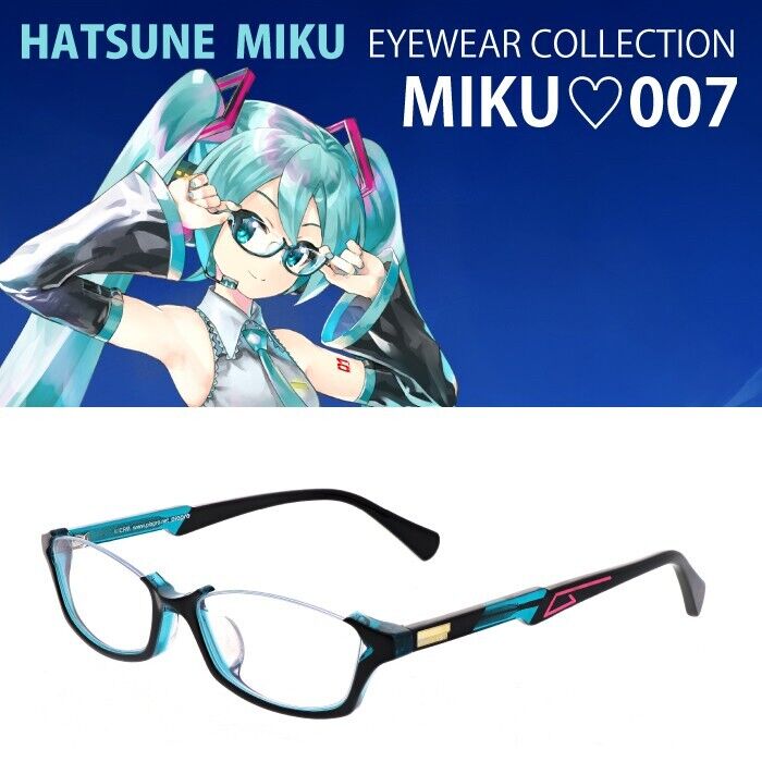 Miku Hatsune Ginza Washin Collaboration PC Glasses MIKU-007 Eyewear Collection