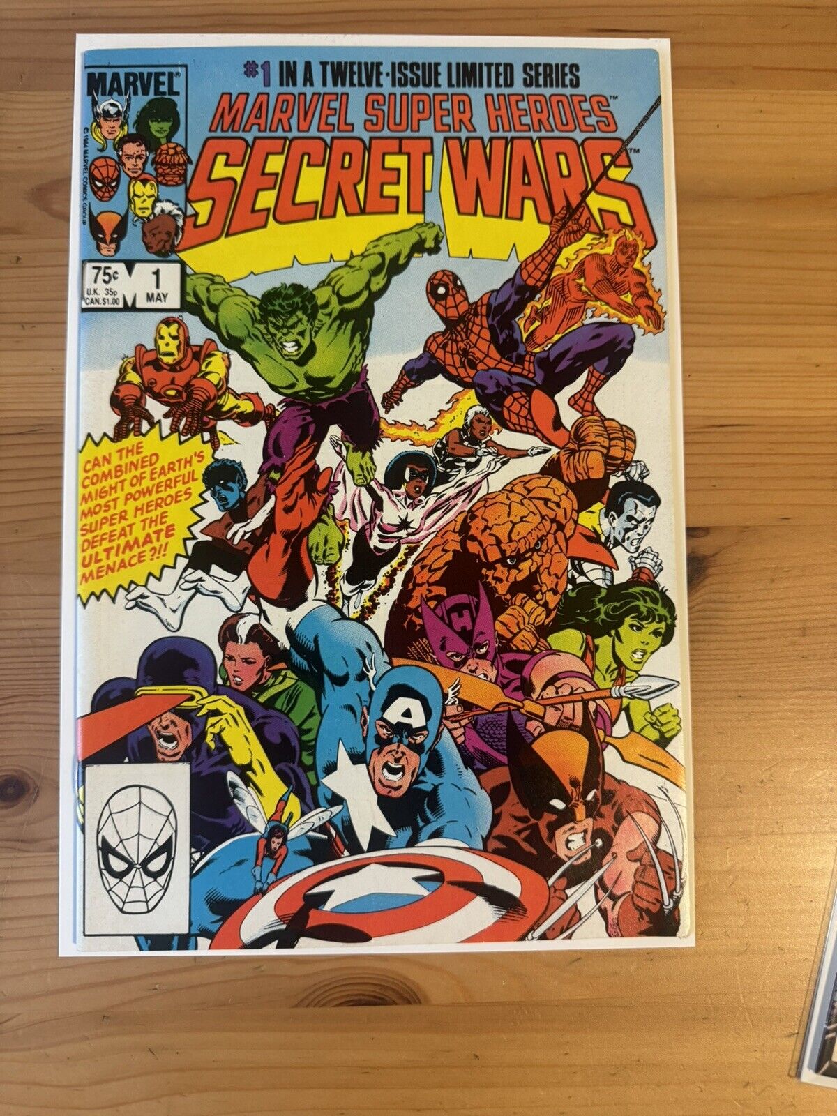1984 Marvel Super Heroes Secret Wars #1  Great Condition