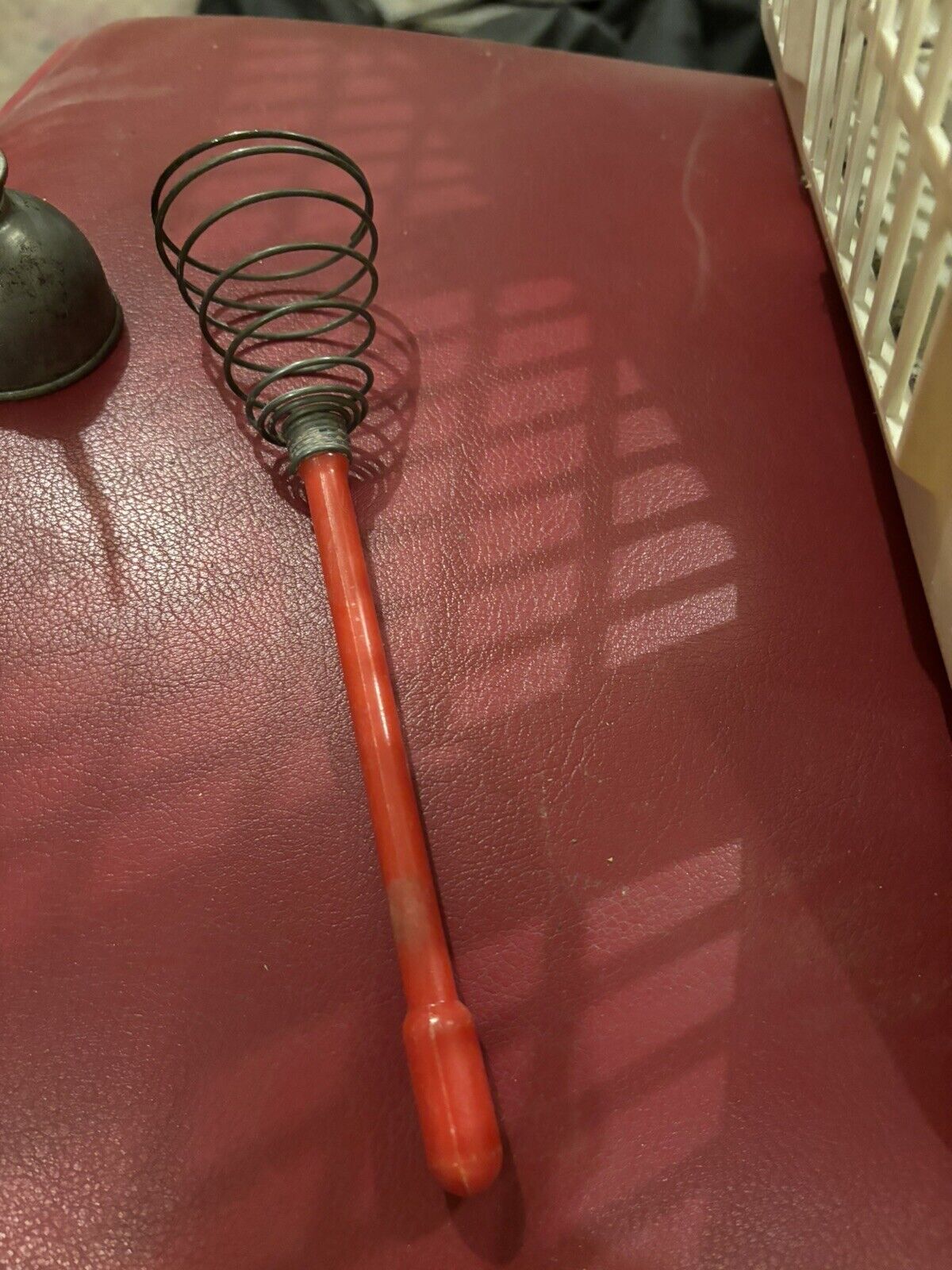 Vintage Wire Coil Whisk Spring Beater