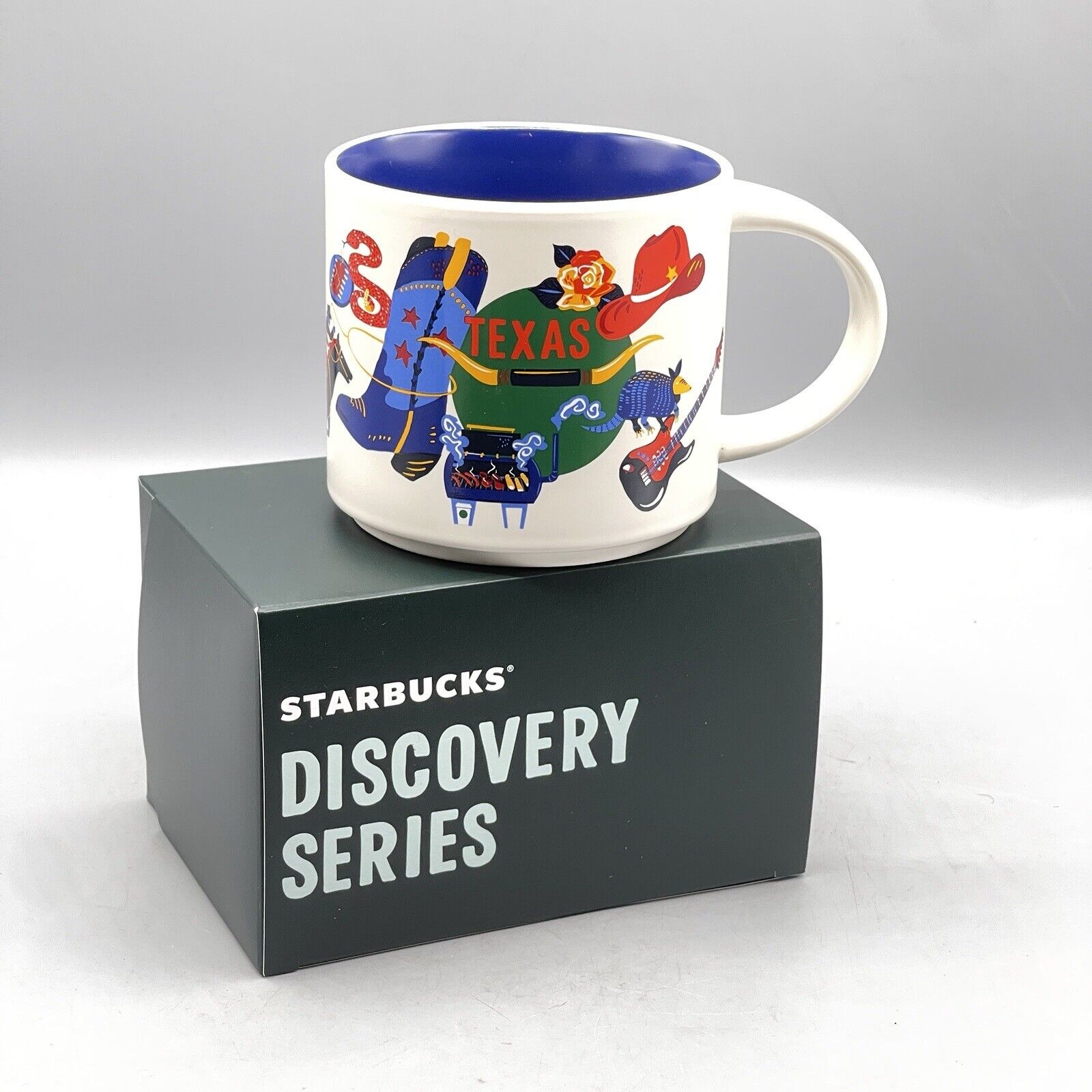 Starbucks Coffee Mug Texas Discovery Series NEW RELEASE Stackable 2024 14oz