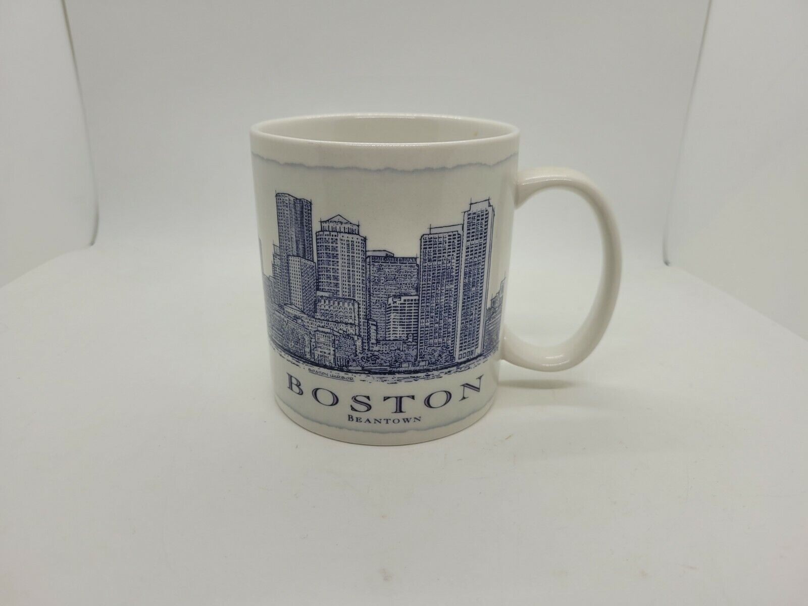 Vintage Starbucks Boston Beantown 18oz Coffee Mug