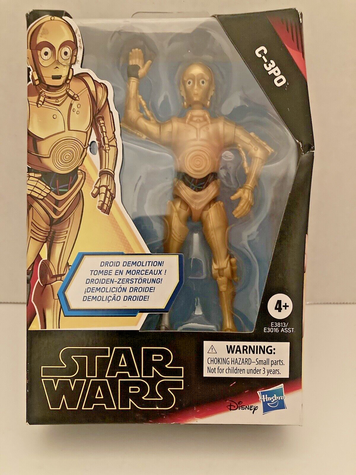Hasbro Star Wars Galaxy of Adventures C-3PO Toy Action Figure
