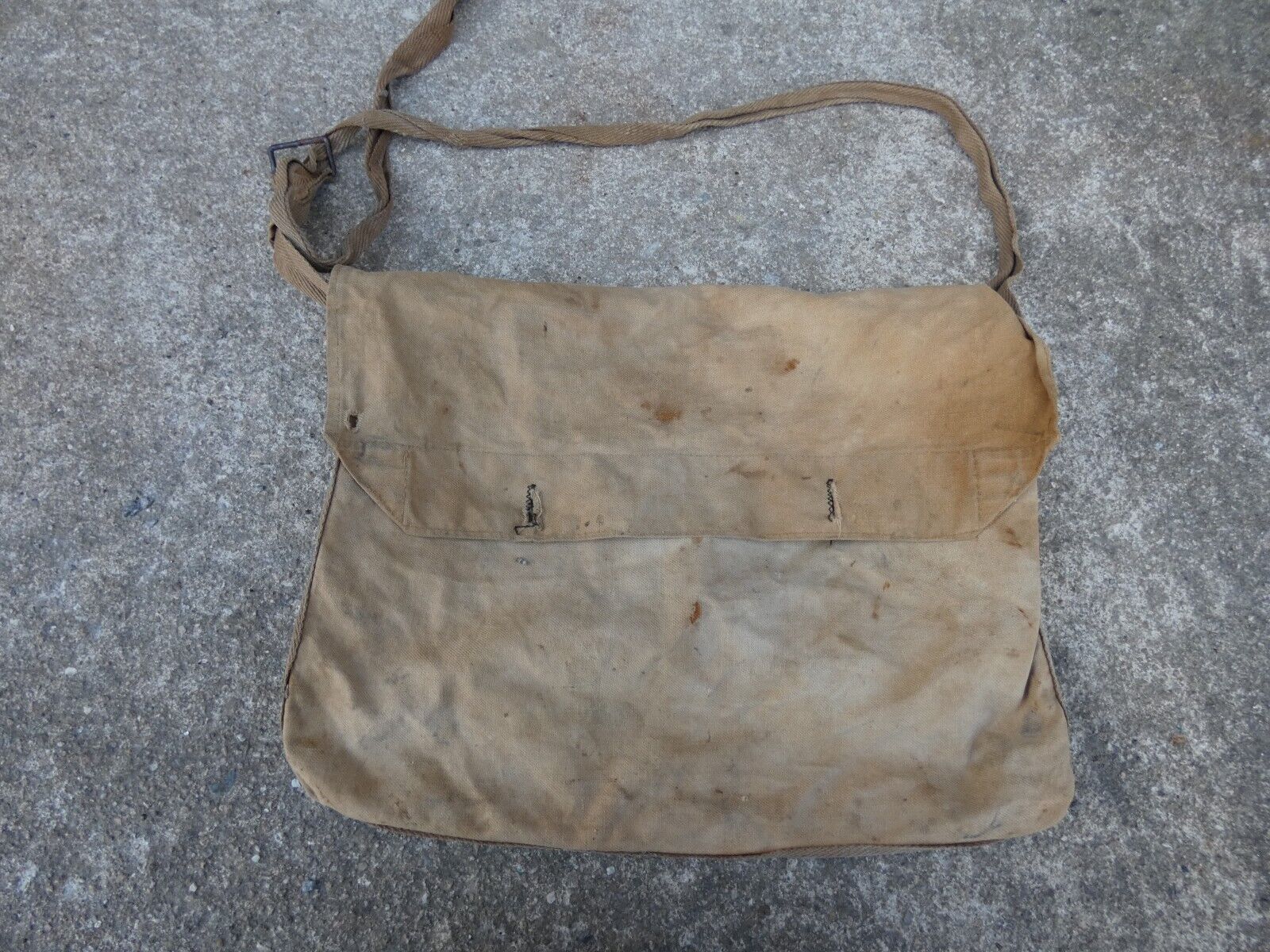 ORIGINAL and Vintage WW1 French WWI French Bread Bag Poilu