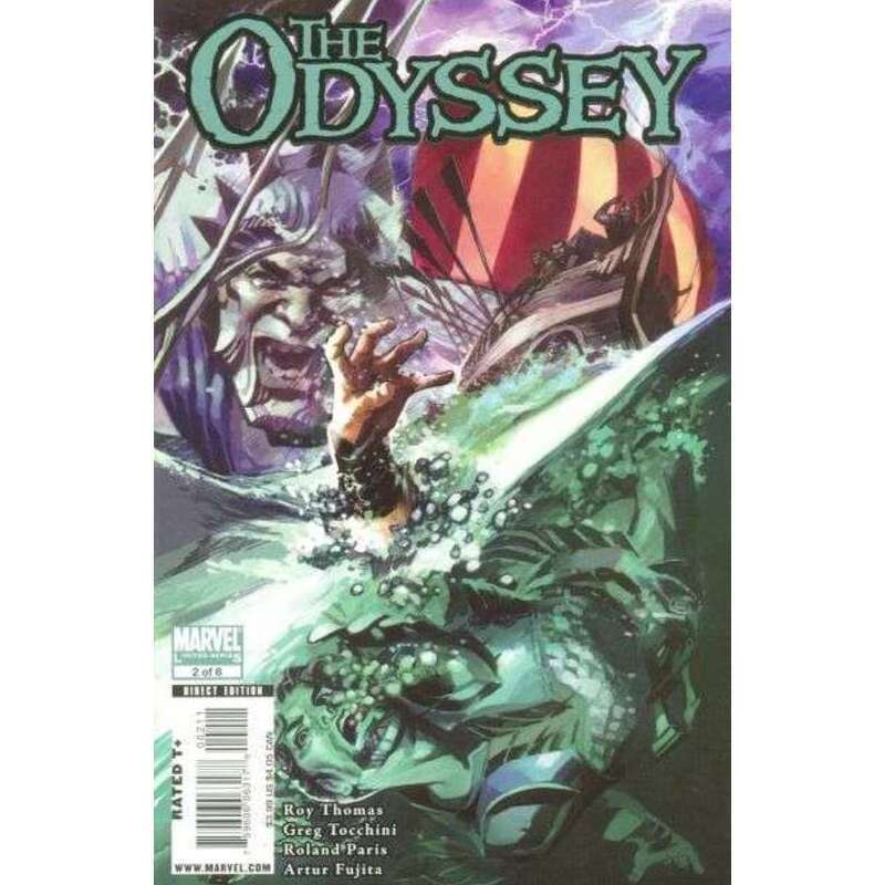 Marvel Illustrated: The Odyssey #2 in Near Mint + condition. Marvel comics [p|