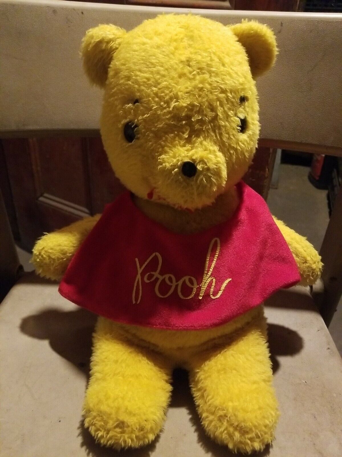 Vintage Winnie the Pooh Plush Teddy Bear J. Swedlin Brand Gund Walt Disney 11\