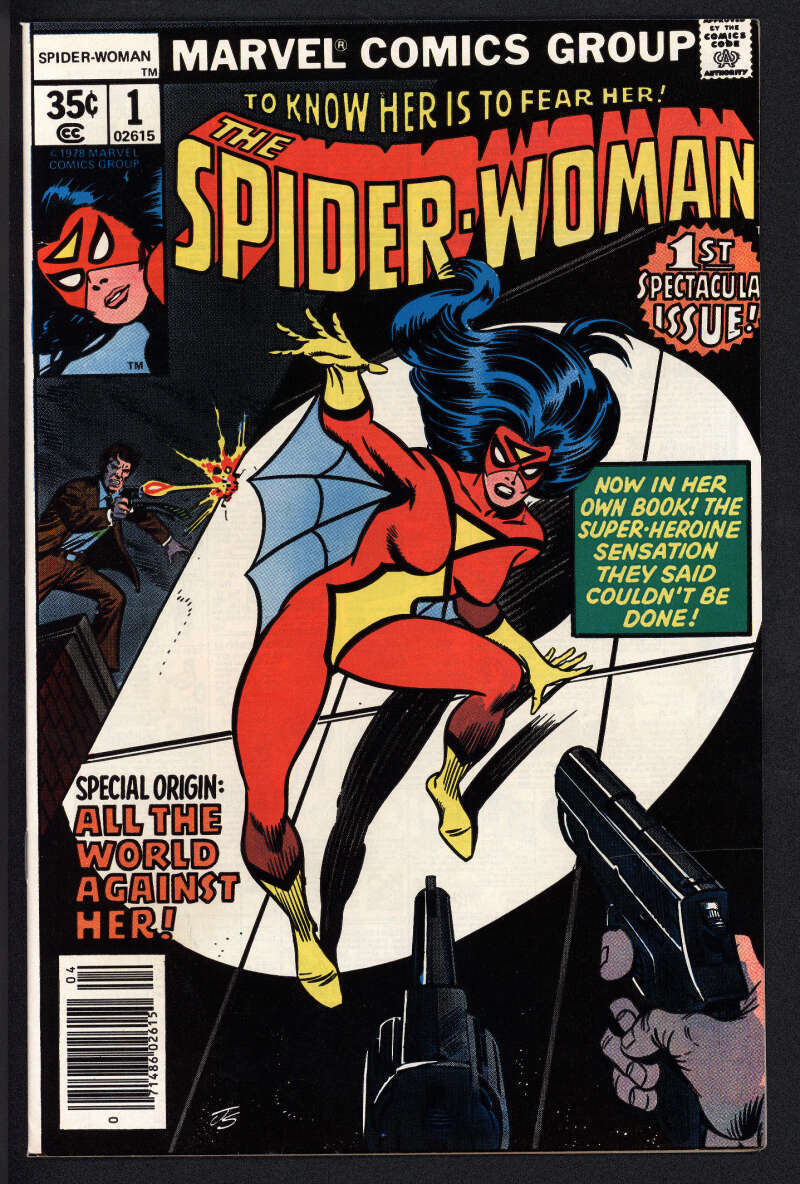 SPIDER-WOMAN #1 8.5 // NEW ORIGIN OF SPIDER-WOMAN MARVEL COMICS 1978
