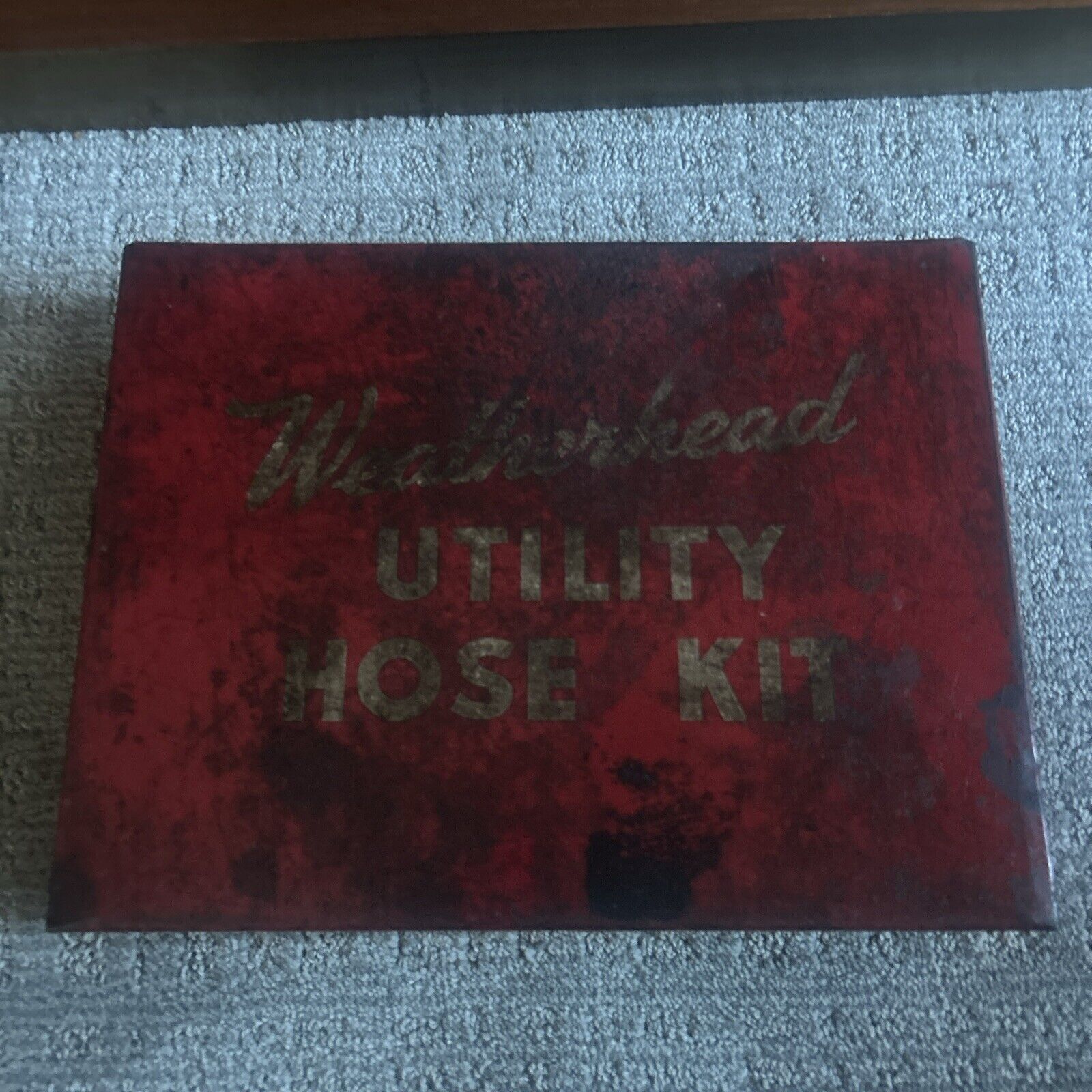 Vintage Weatherhead Utility Hose Kit Metal Box