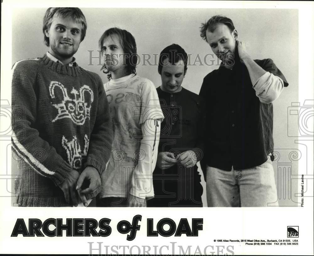 1995 Press Photo Members Of The Music Group ARCHERS OF Loaf - lrp25988