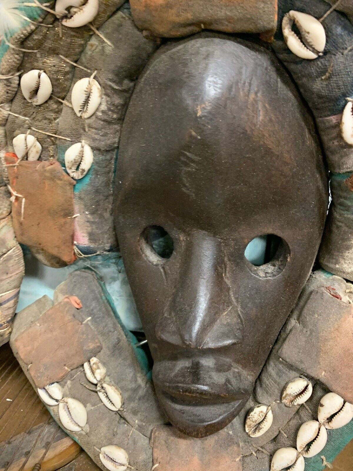 Tribal Very Rare African Mask, 19th Centuary from The ivory Coast Of Dan 20x24