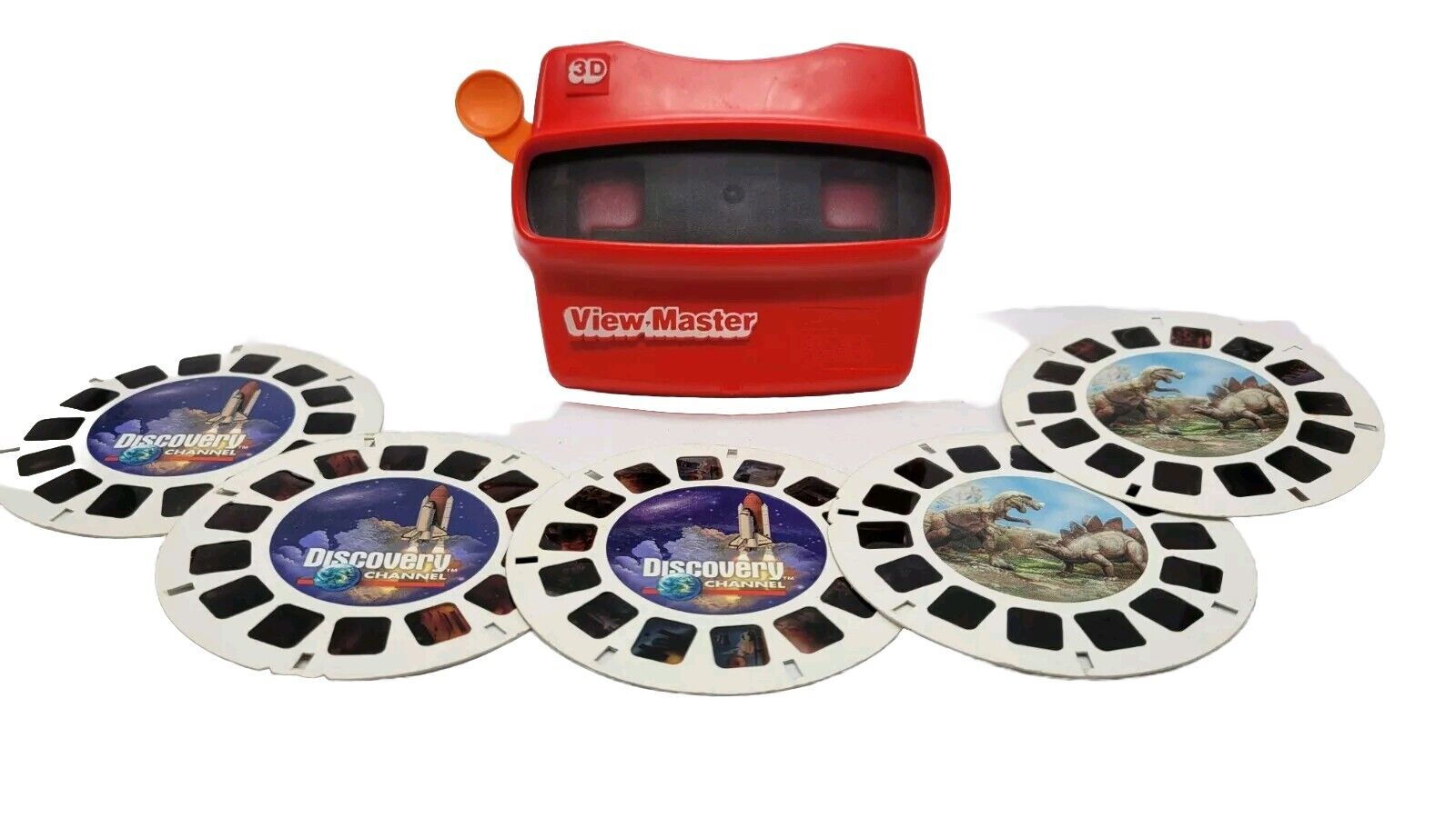 Vintage View Master 3D Viewer Red Classic Viewmaster Toy Slide Viewer USA