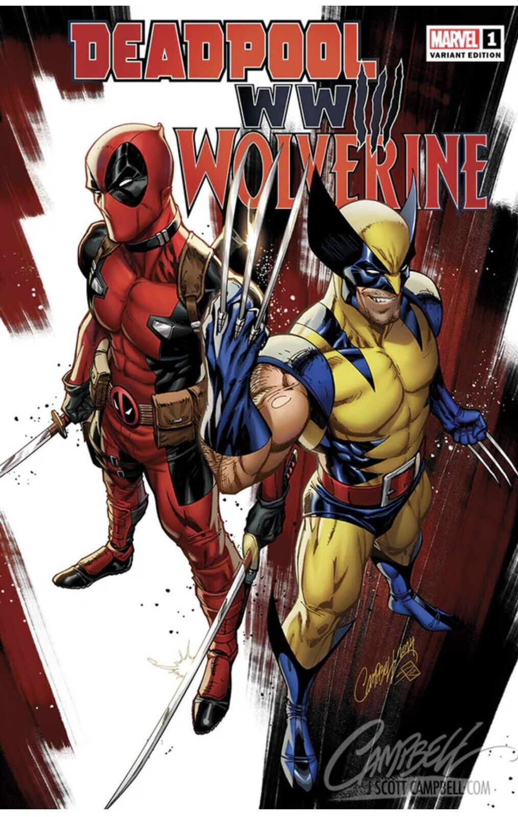 Deadpool & Wolverine: WWIII #1 JSC Artist EXCLUSIVE