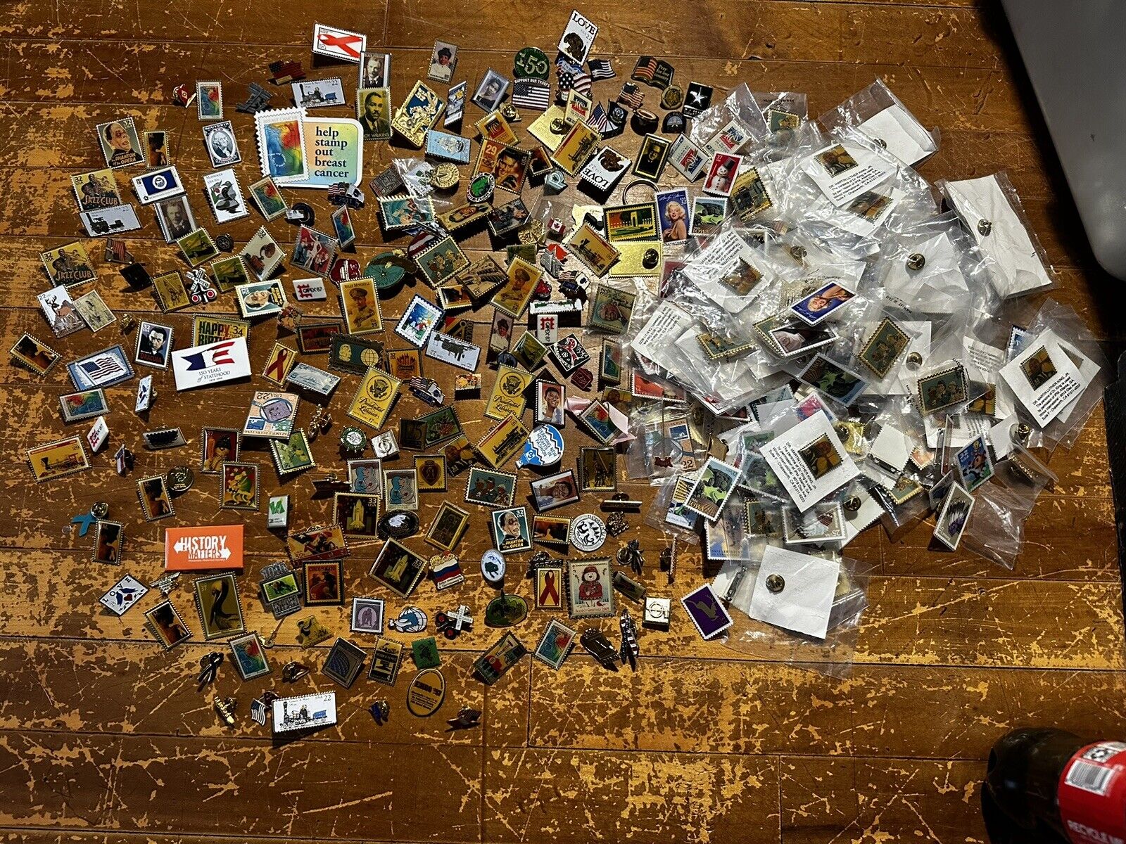 Huge Lot Of Vintage Pins