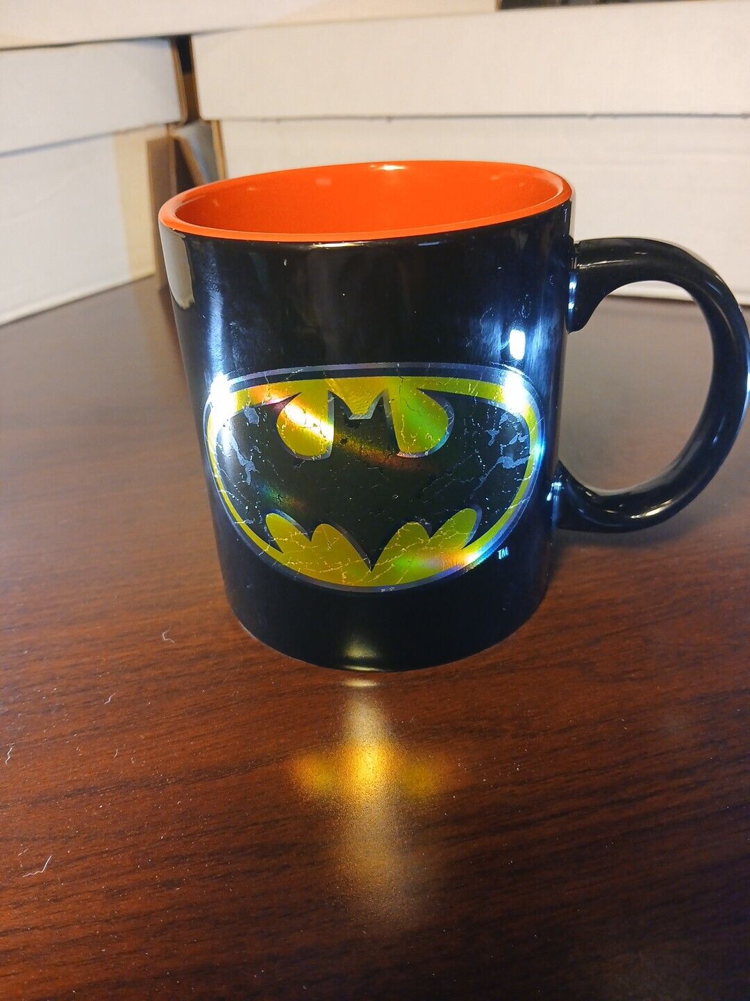 Batman DC Comics S-15 20 oz Coffee Tea Cup Mug Holographic