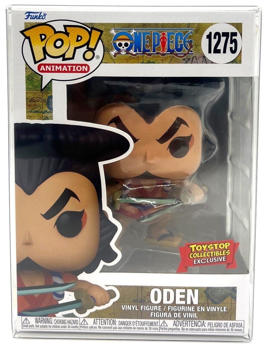 Funko Pop One Piece Oden #1275 Toy Stop Collectibles Exclusive with Protector
