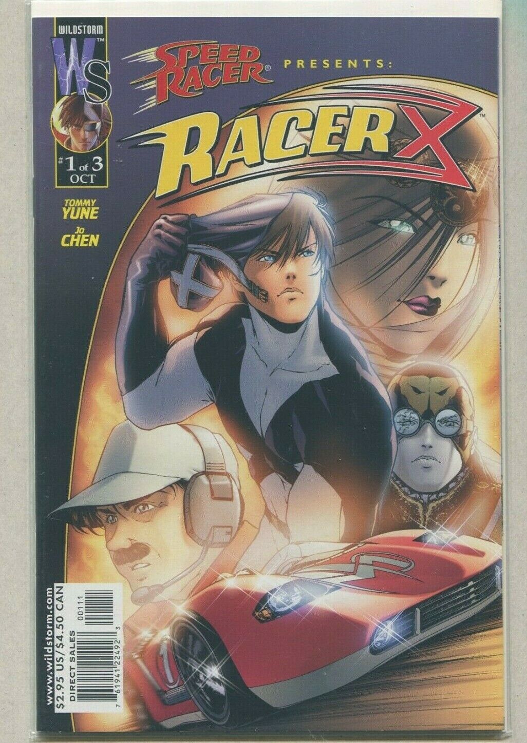 Speed Racer Presents Racer X  Set 1-3 NM  Wildstorm  Comics CBX28