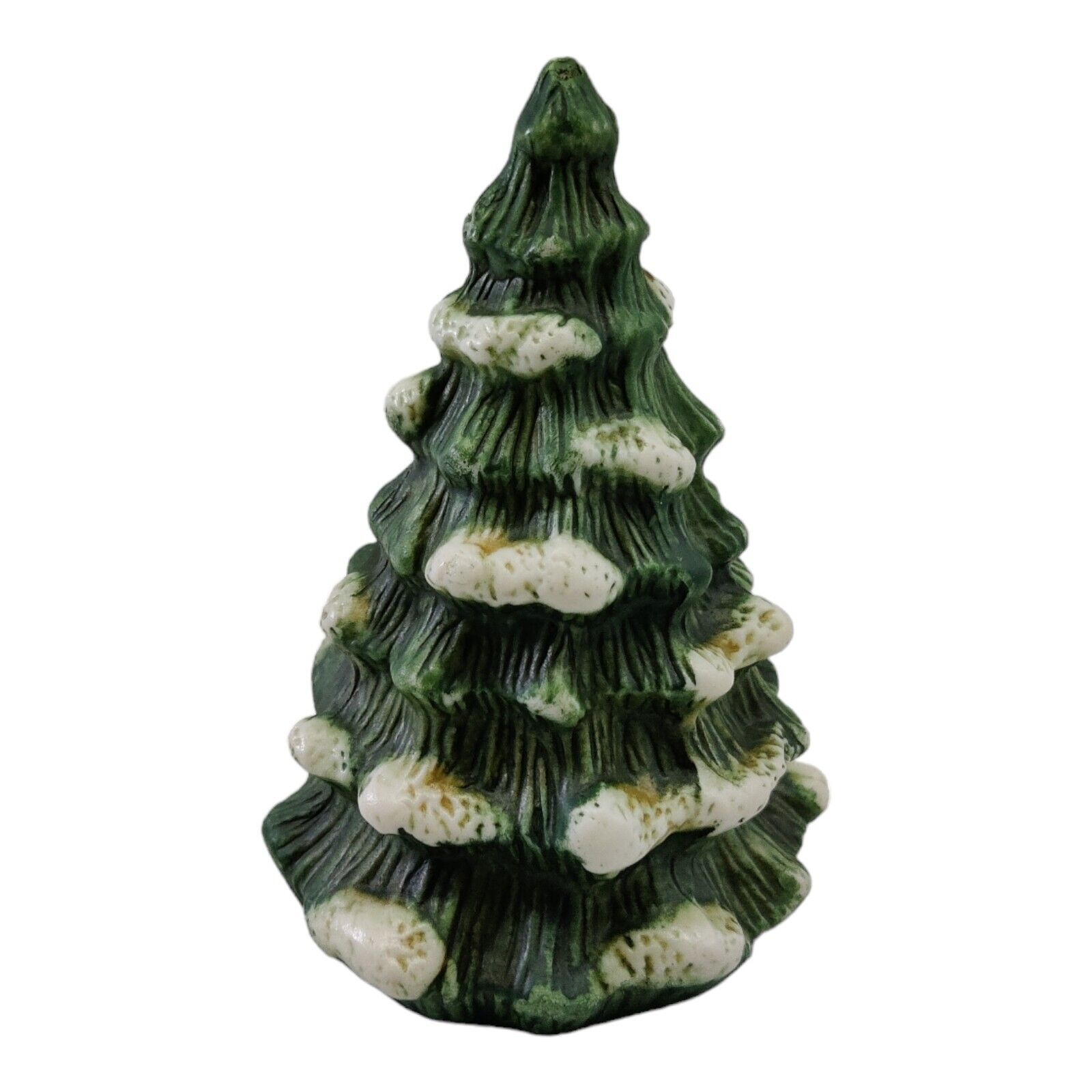 Vintage Ceramic Small Christmas Tree Snow Tipped Branches