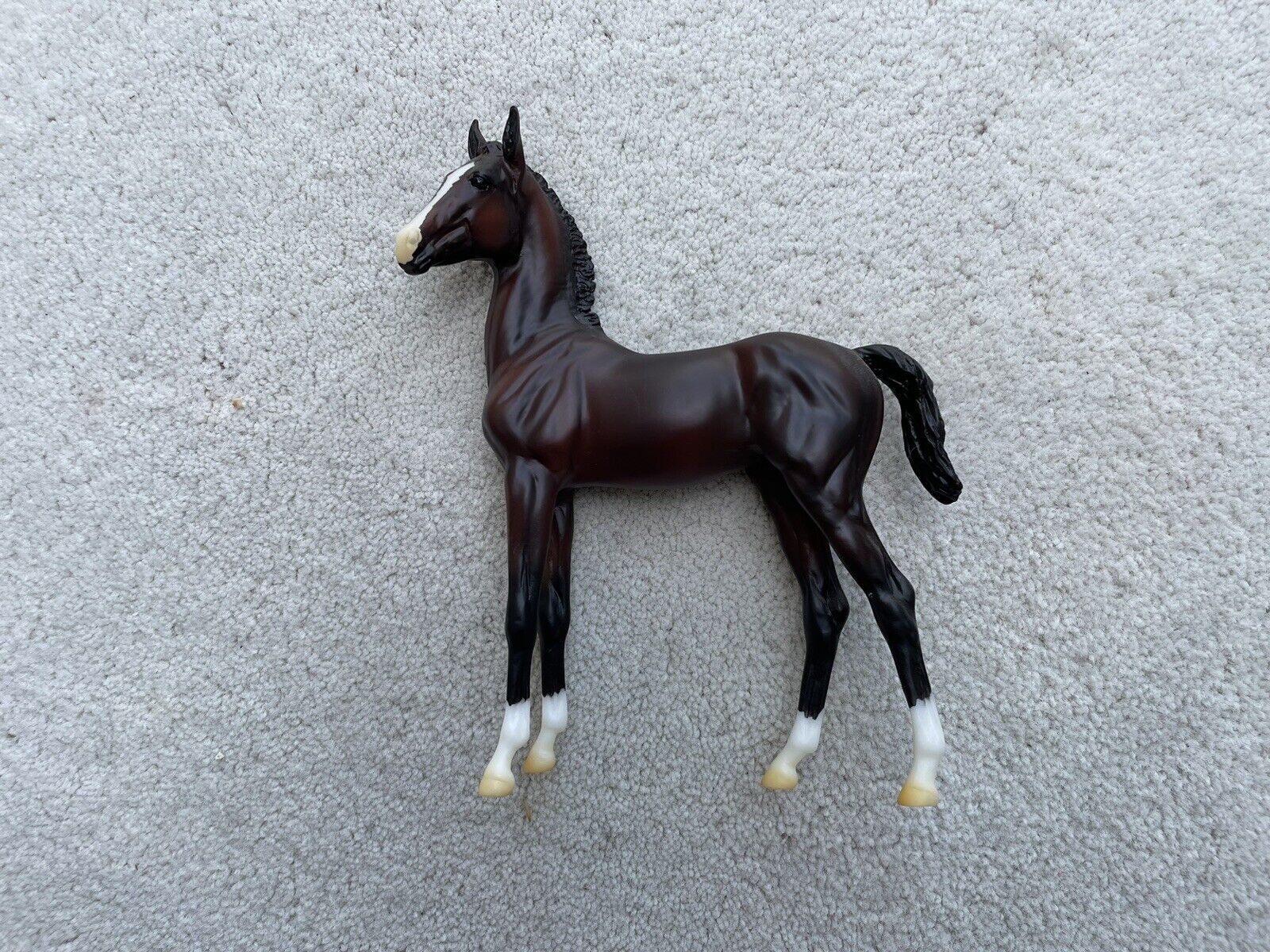 Retired Breyer Horse #1827 Airiella & Favory Dark Bay Lipizzaner Foal Mare