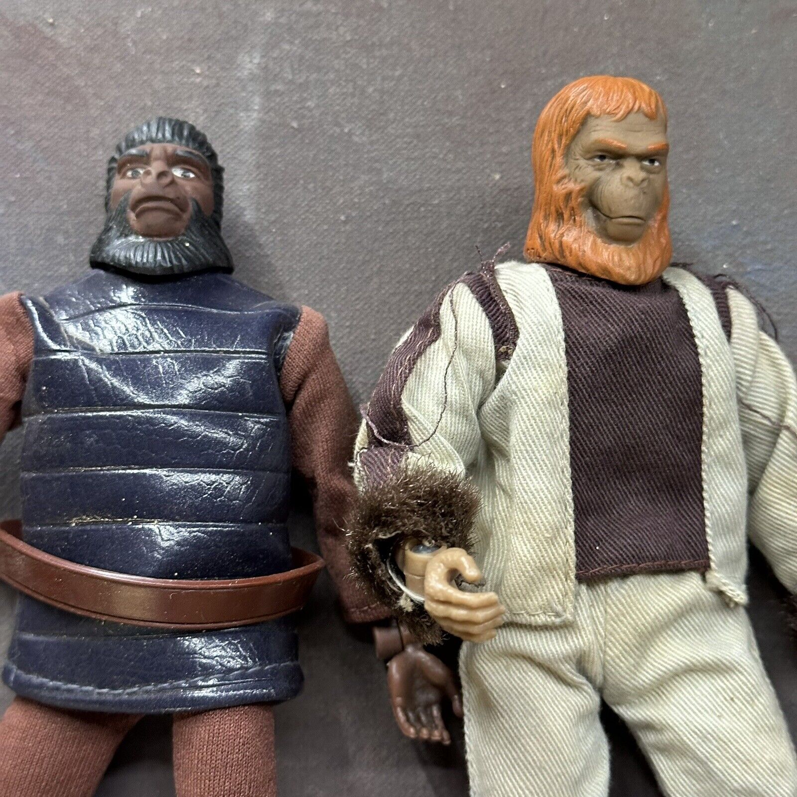 1970’s Vintage Planet Of The Apes Figures Lot Set Of Two