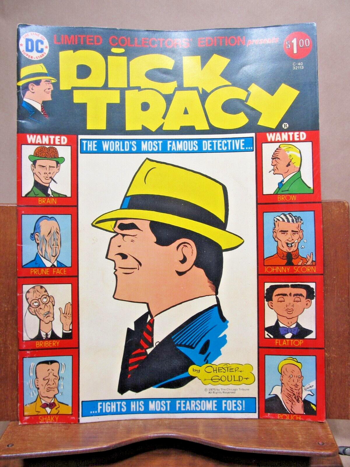 Dick Tracy The World\'s Most Famous Detective 1975 DC Comics Limited Collector\'s