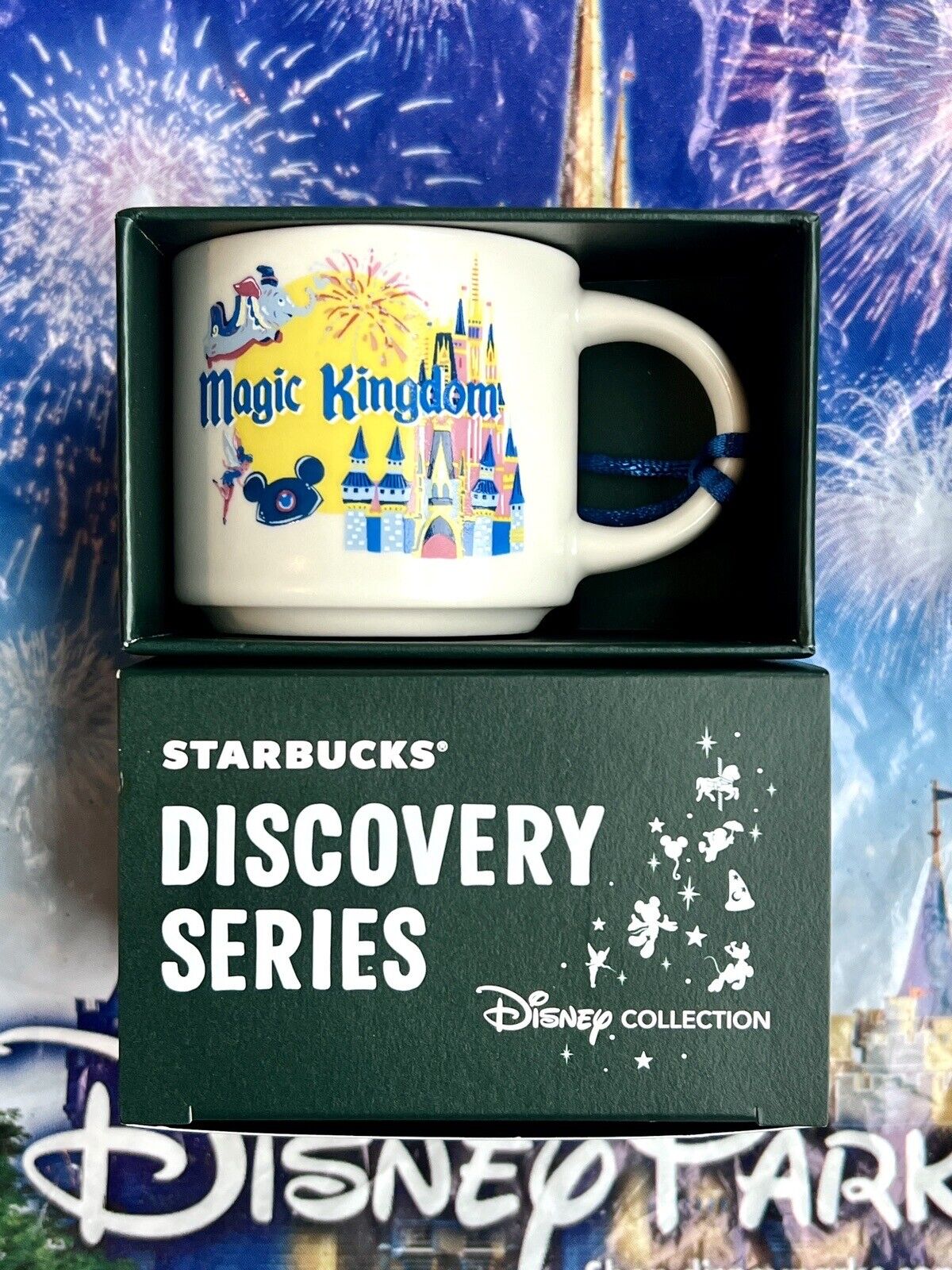 2024 Disney World Magic Kingdom Starbucks Discovery Series ORNAMENT 2oz Mug