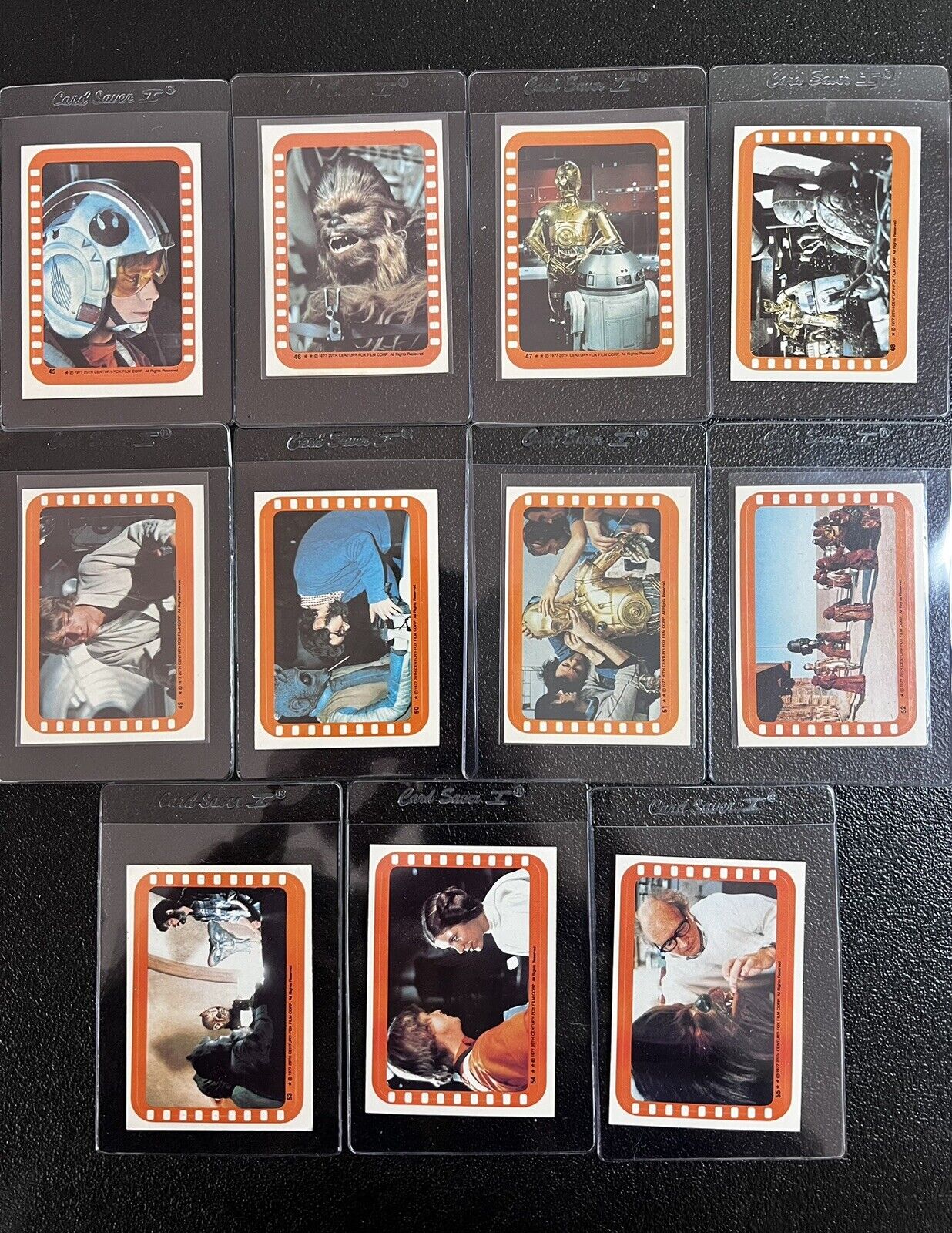 Vintage Star Wars 1977 Stickers Series 5 Collection