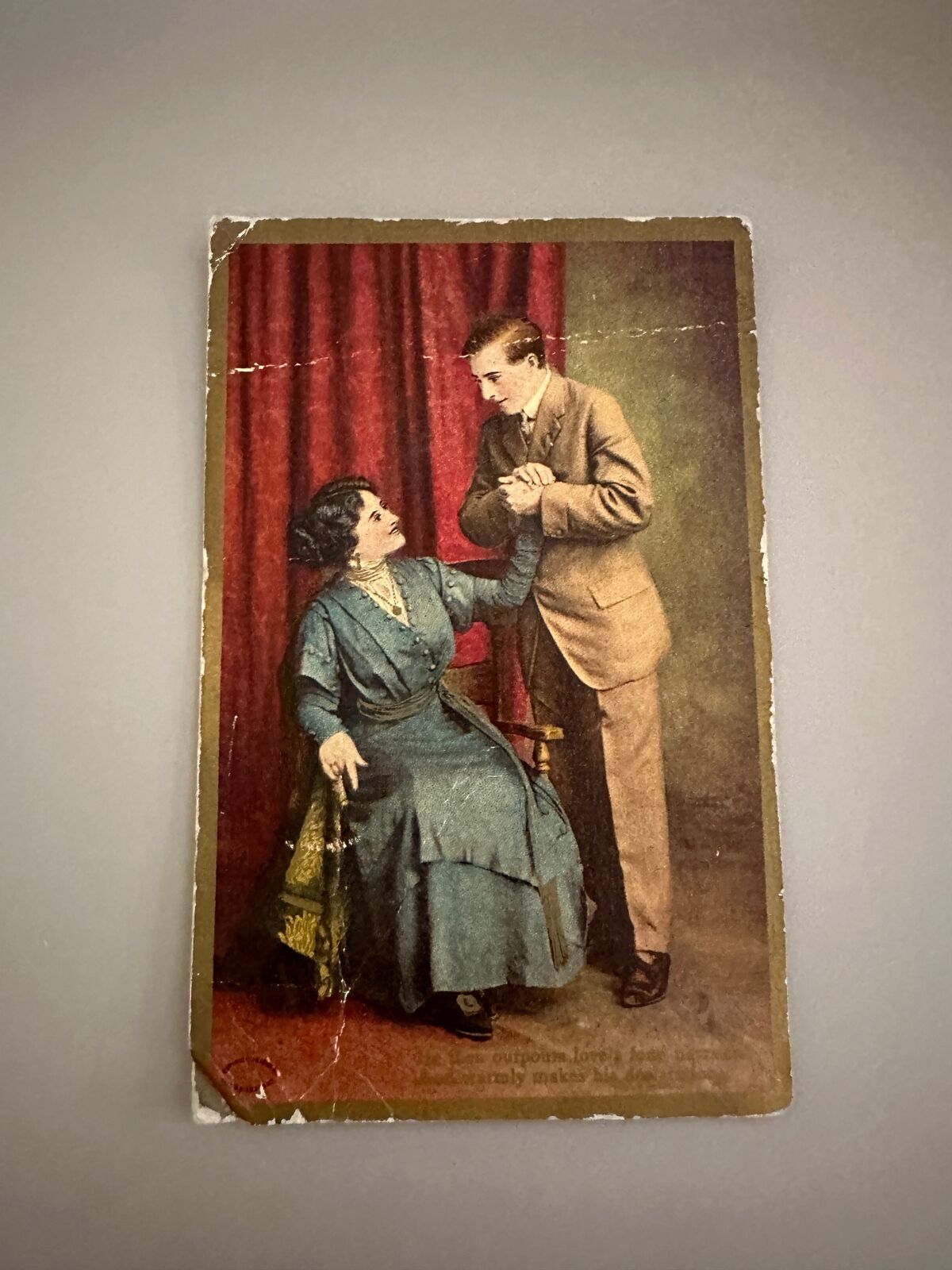 Antique Early 1900’s Postcard - Romance