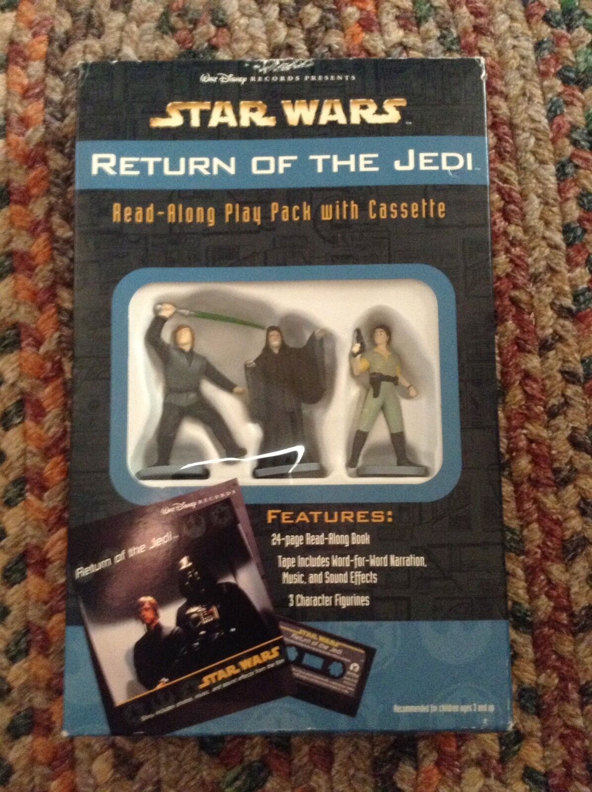 Star Wars Return Of The Jedi Read Along Play Pack With Cassette FACTORY SEALED