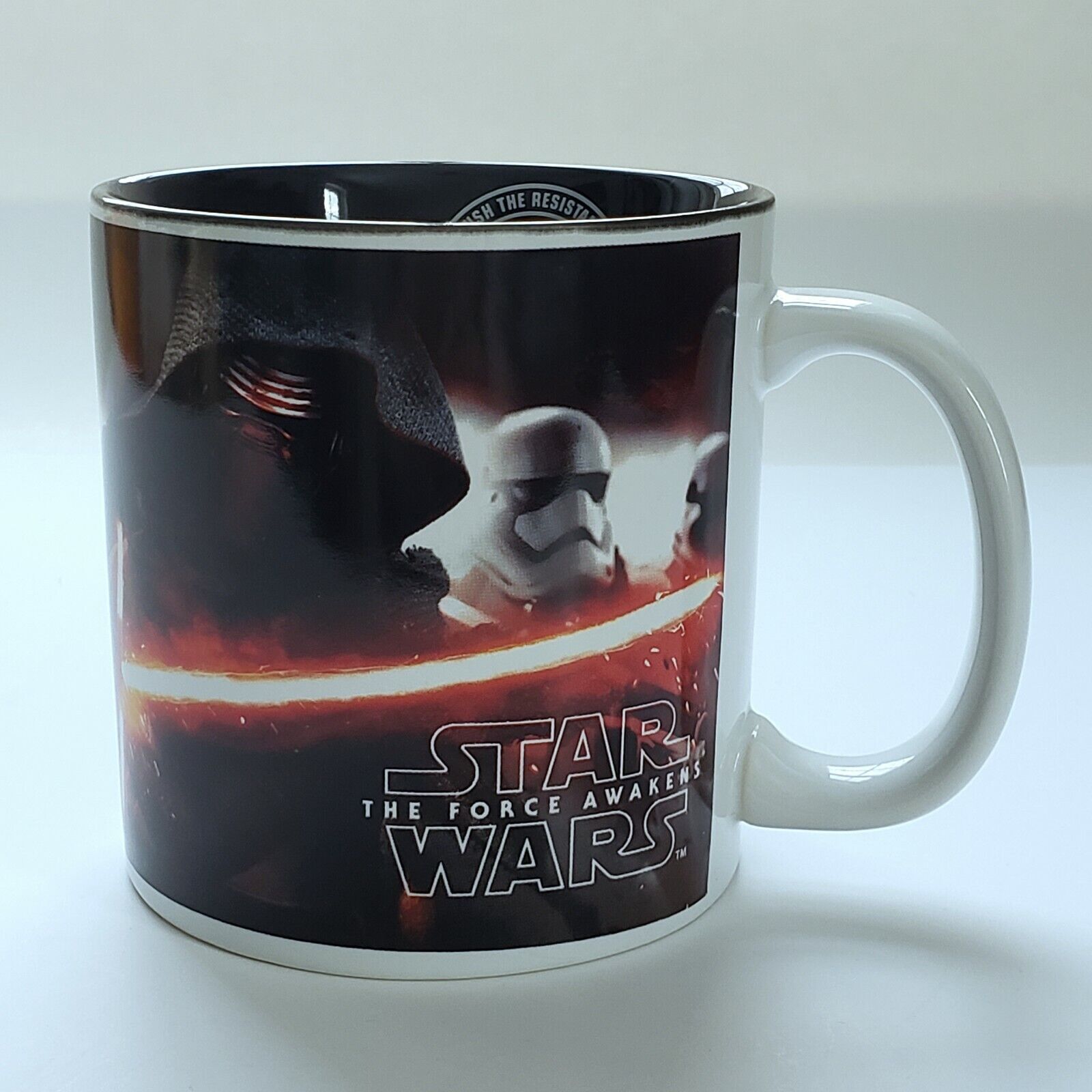 Star Wars Coffee Mug Kylo Ren The Force Awakens First Order Storm Troopers Saber