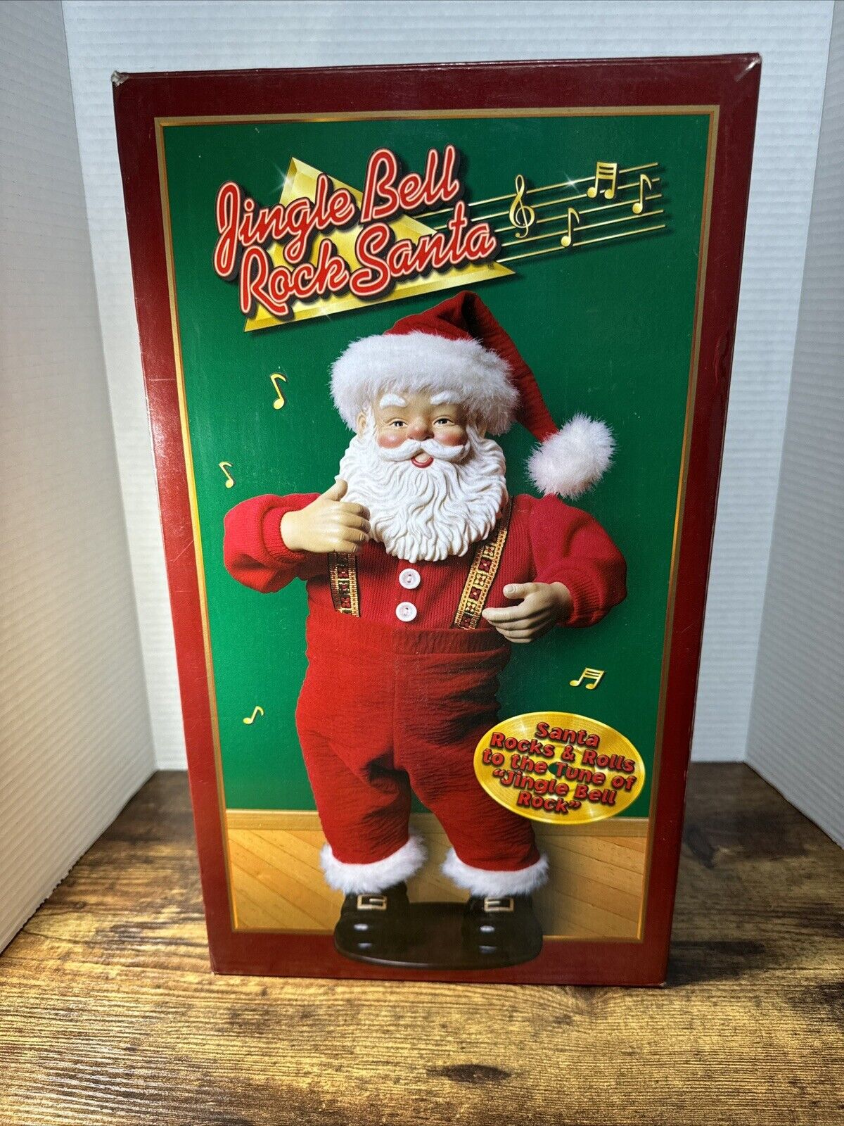 NEW Rock Santa Collectibles Jingle Bell Rock Animated Santa Claus