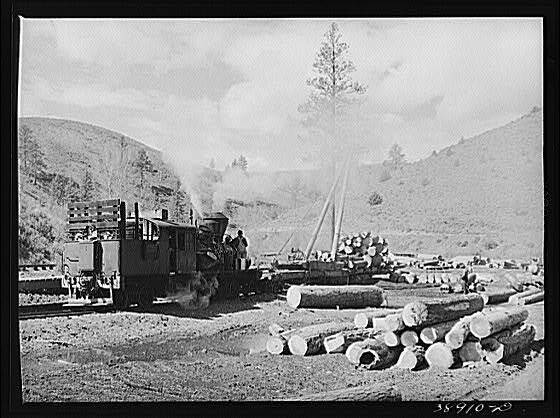 Logging Camp,Baker County,Oregon,OR,Farm Security Administration,1941,FSA