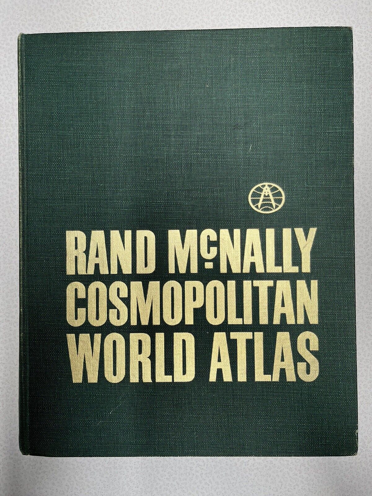 Vintage 1962 Rand McNally Cosmopolitan World Atlas Hard-Cover Large