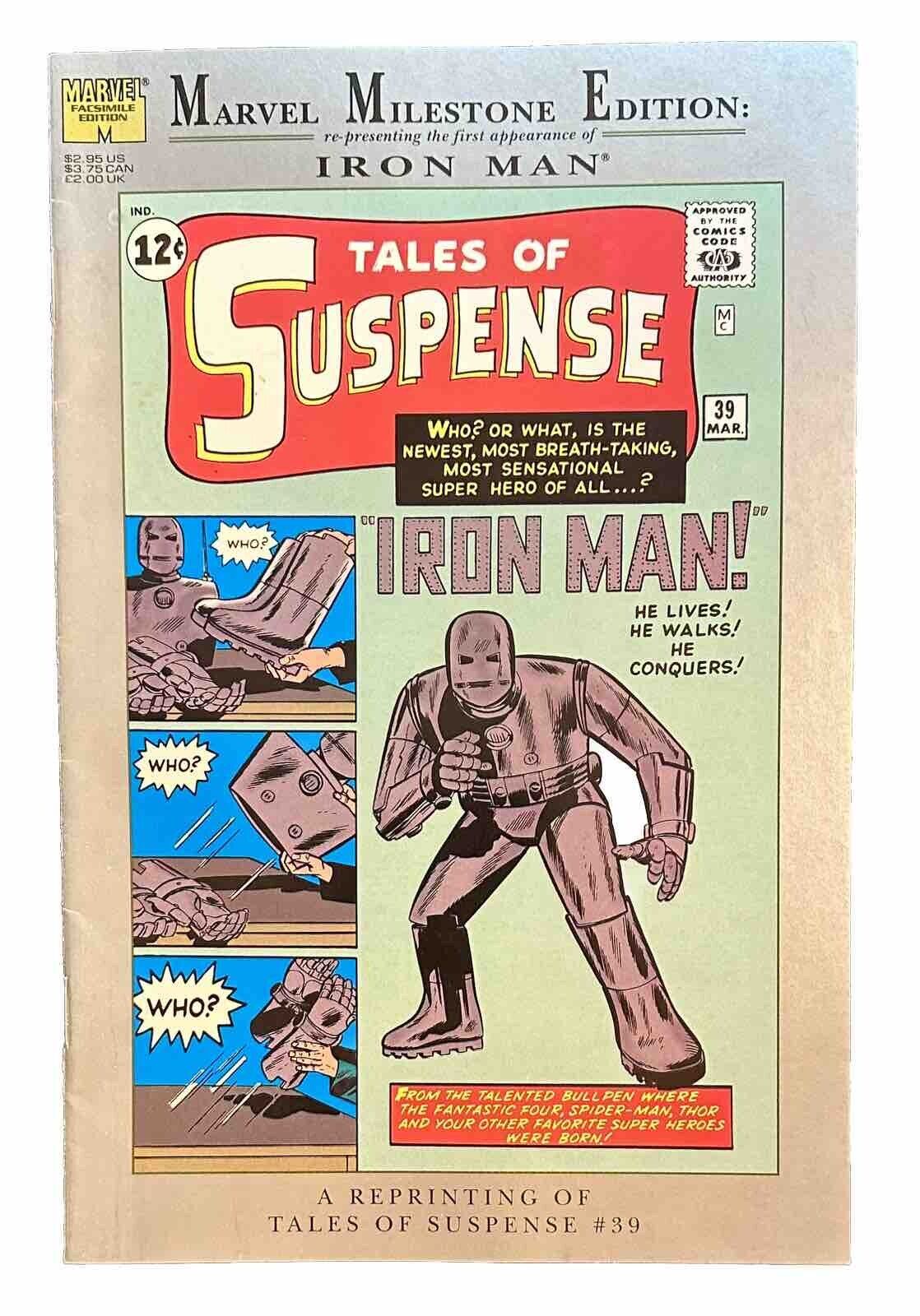 Marvel Milestone Edition: Tales of Suspense #39 REPRINT Iron Man Comic