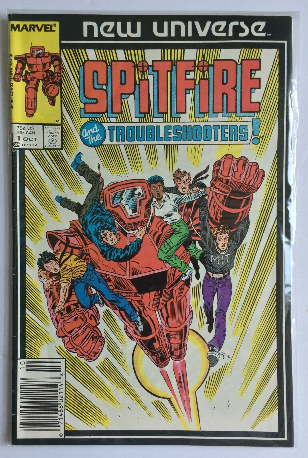Spitfire #1 (Oct 1986, Marvel)