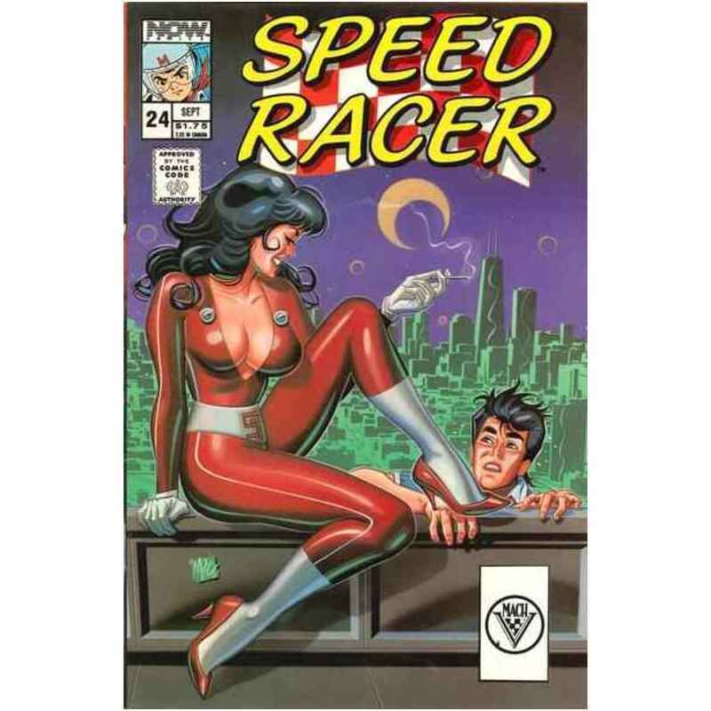Speed Racer (1987 series) #24 in Very Fine condition. Now comics [x