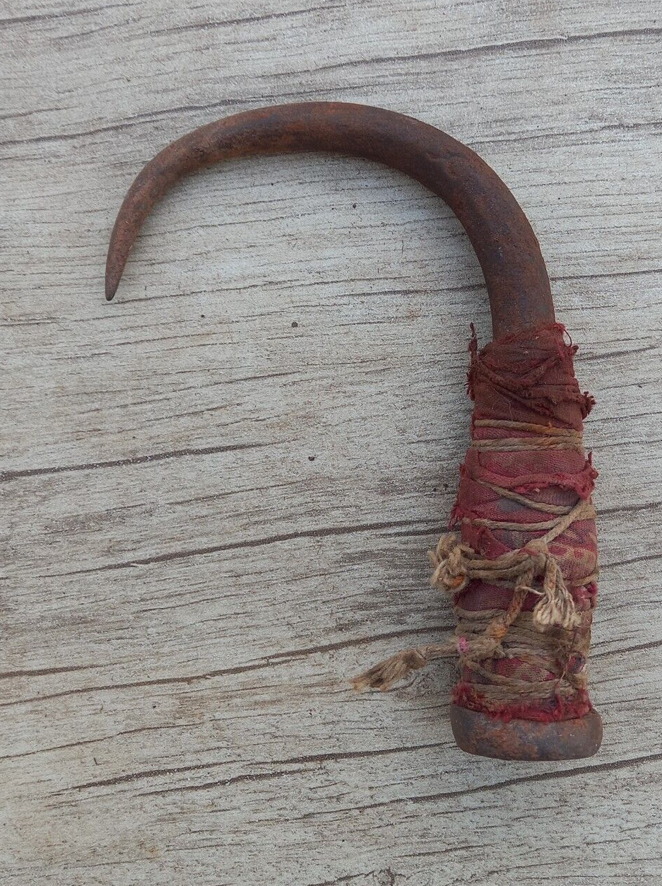 Rare Antique Shipwright seamen sailor nautical Hook maritime iron PIRATE tool
